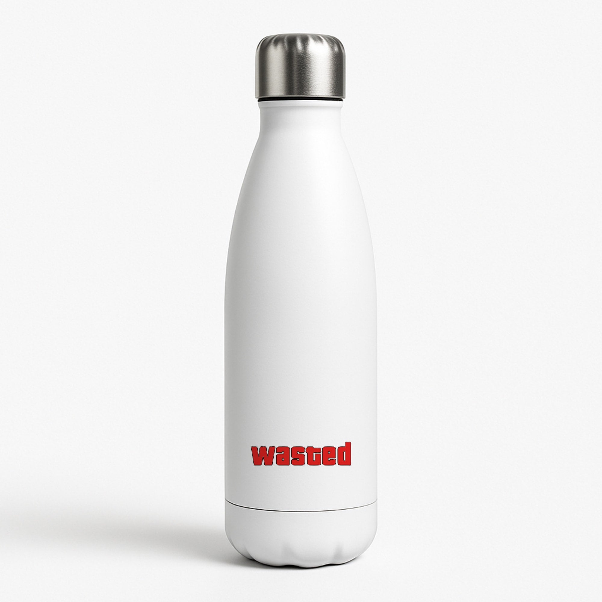 Wasted - Video Game White Water Bottle