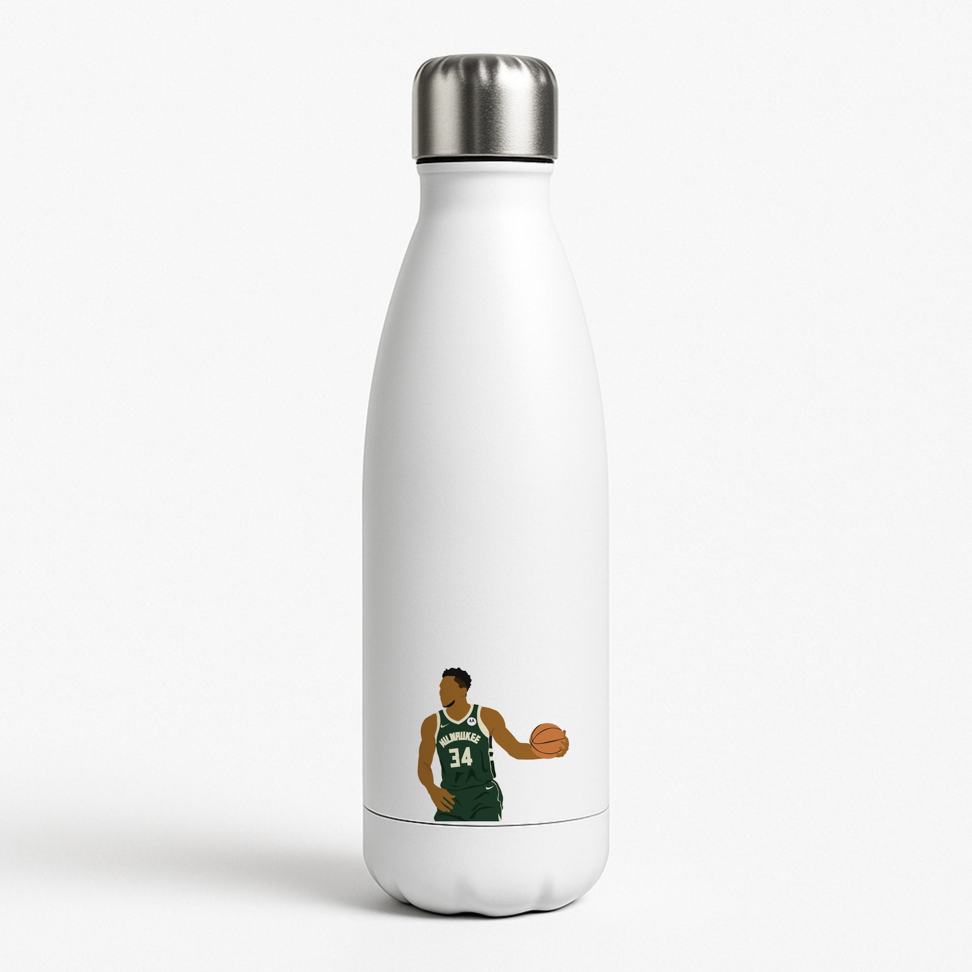 Giannis - Basketball White Water Bottle