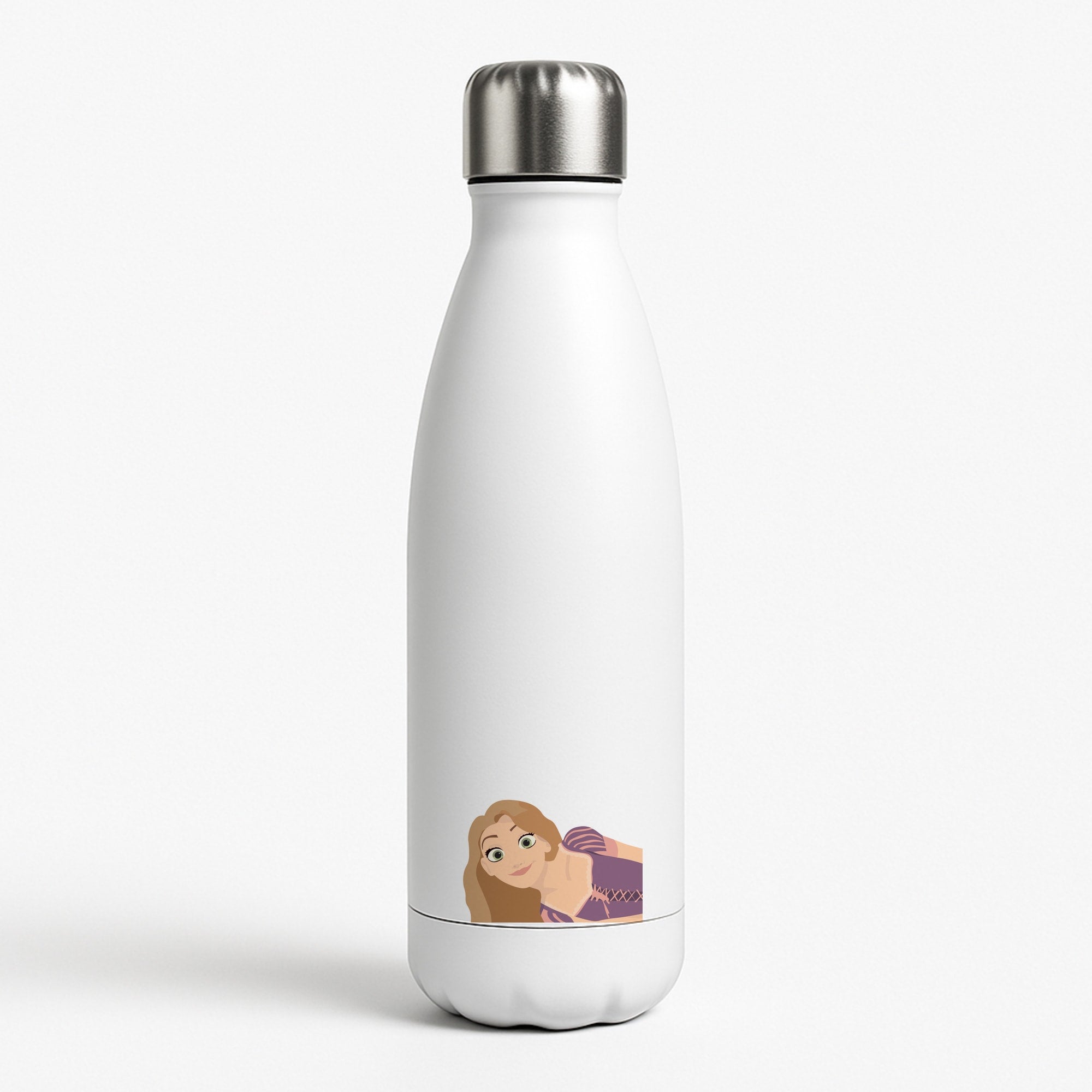 Rapunzel White Water Bottle