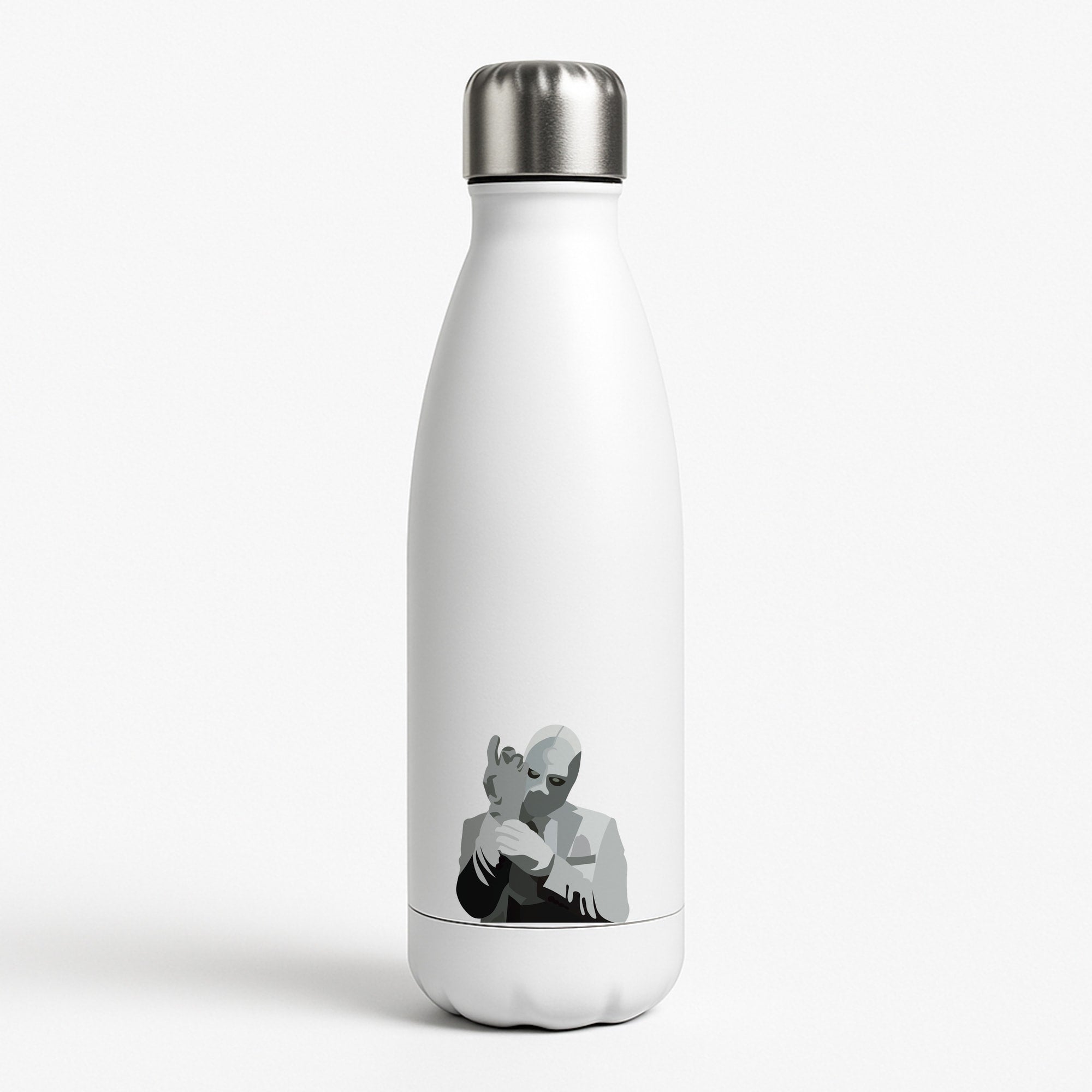 Moon knight White Water Bottle