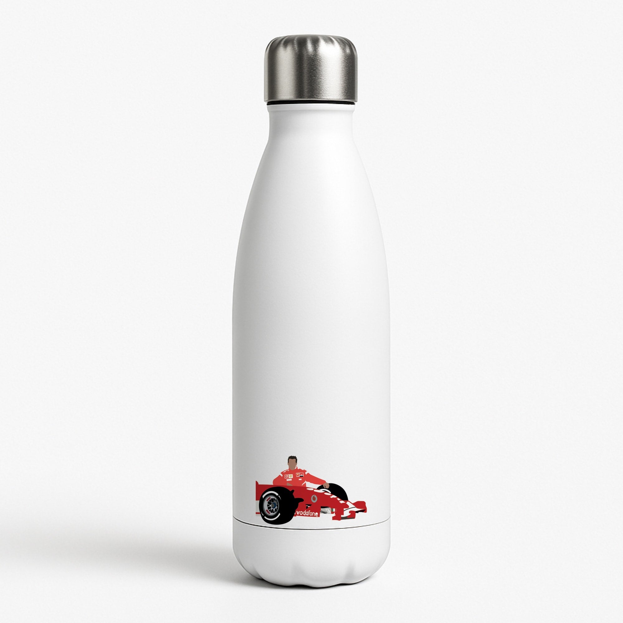Schumaker - F1 White Water Bottle