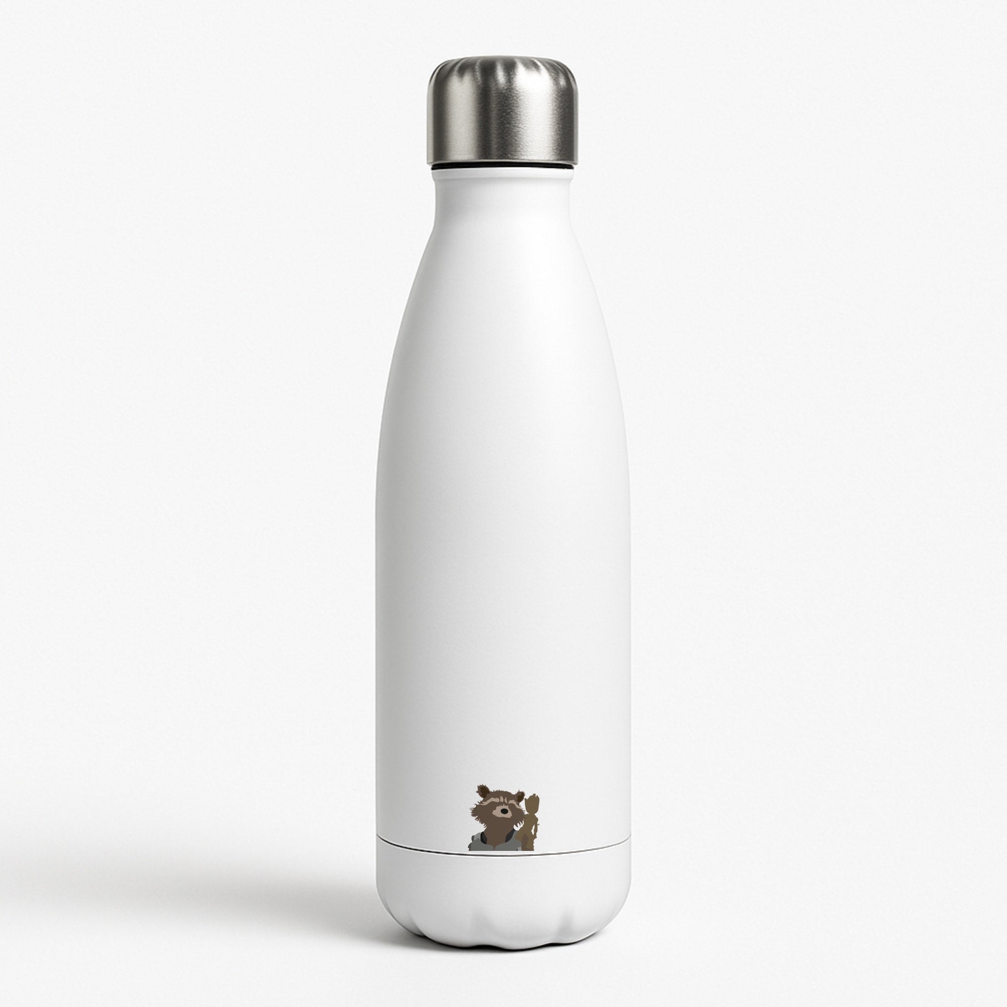 Rocket Raccoon And Groot - GOTG Water Bottle