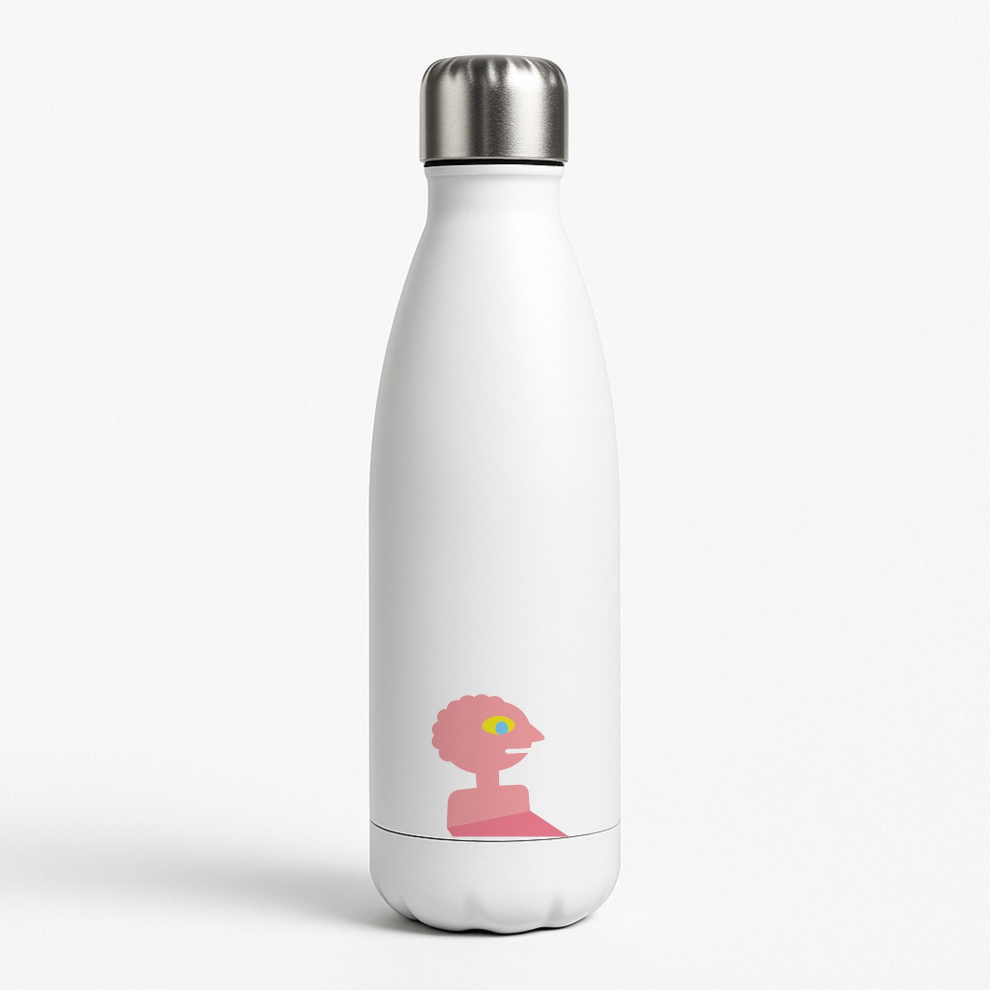 Prismo White Water Bottle