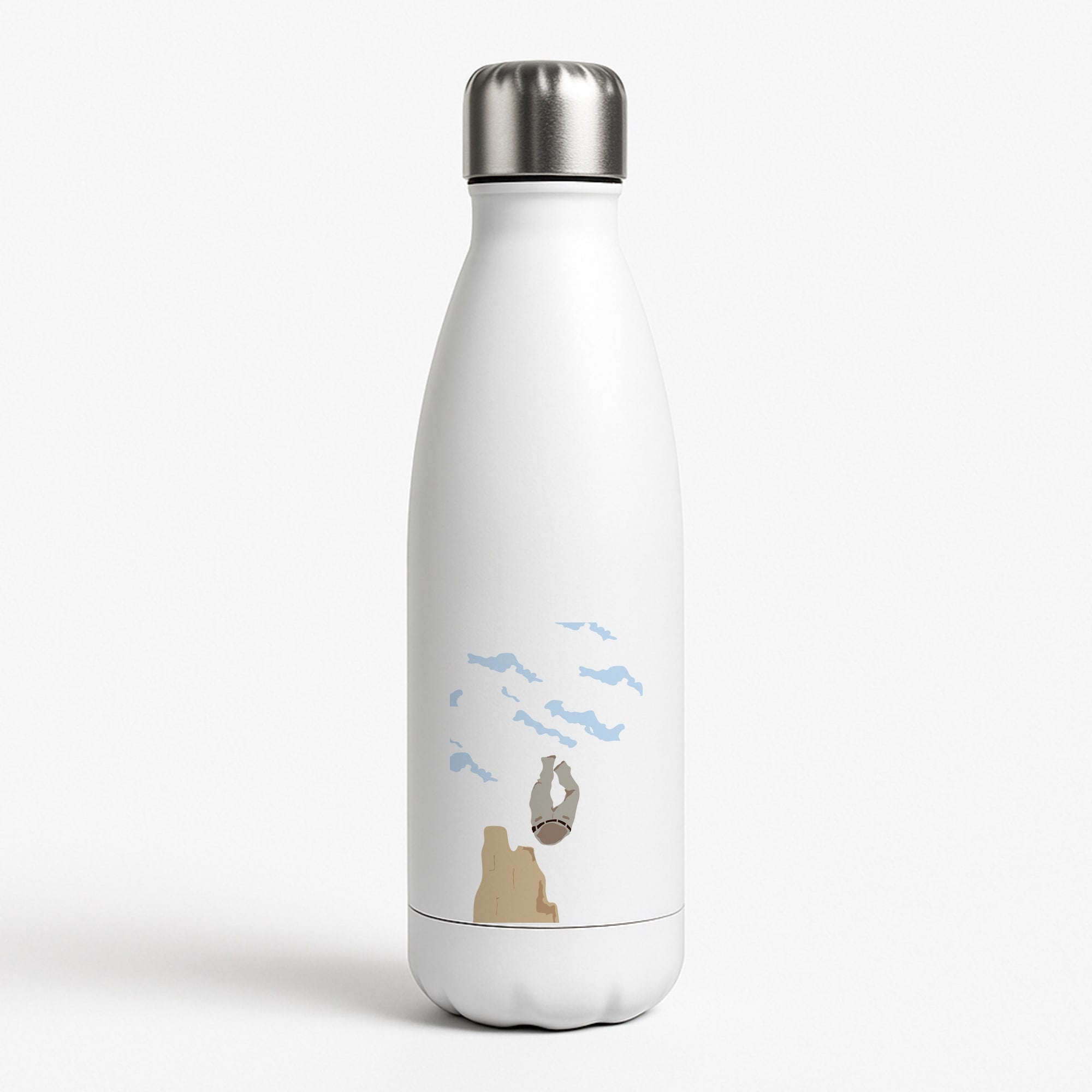 Walter's Trousers White Water Bottle
