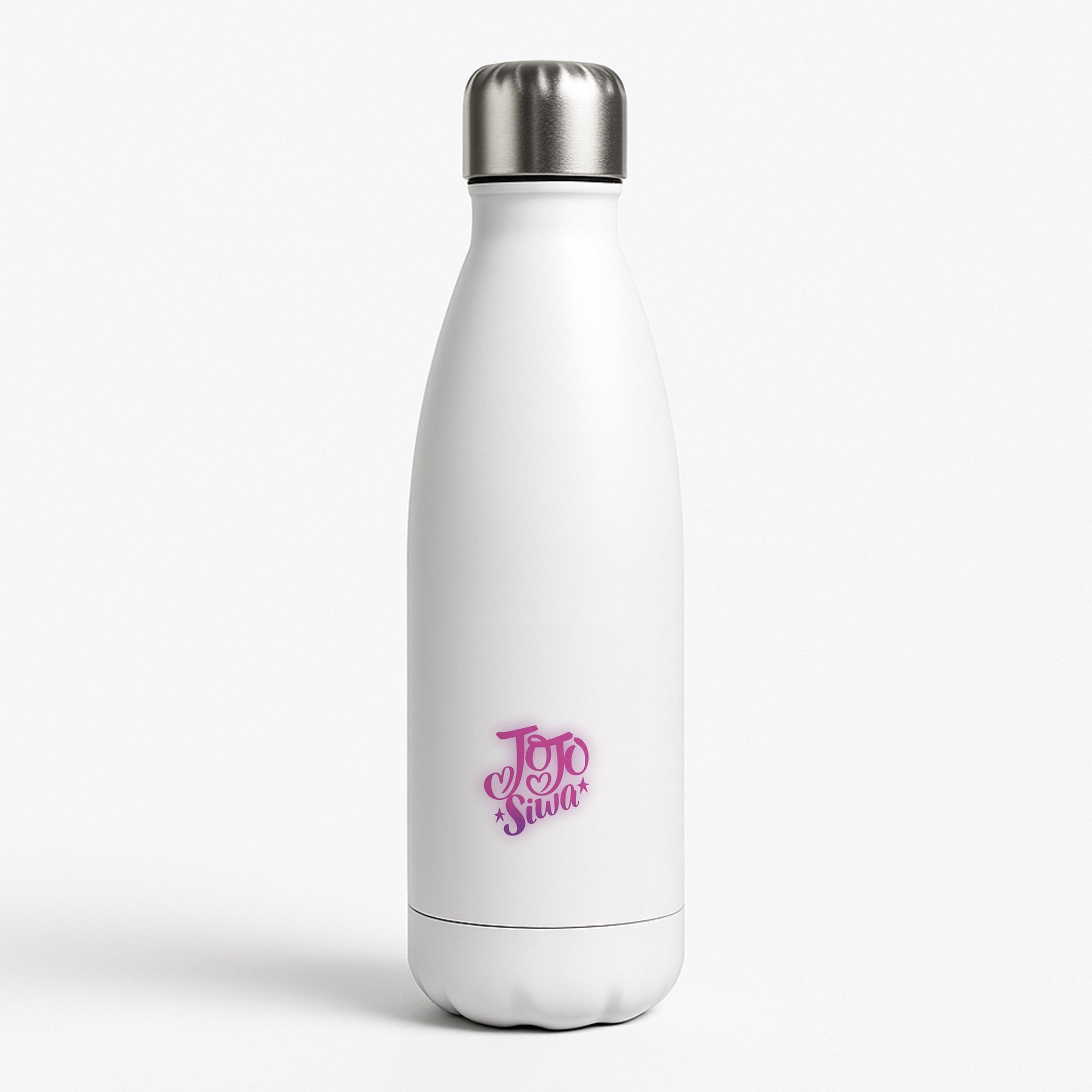 JoJo Siwa Love Heart White Water Bottle