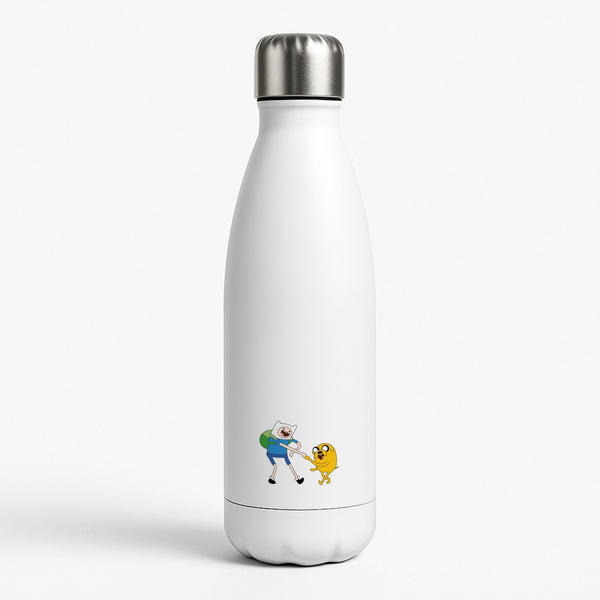 Jake The Dog And Finn The Human White Water Bottle