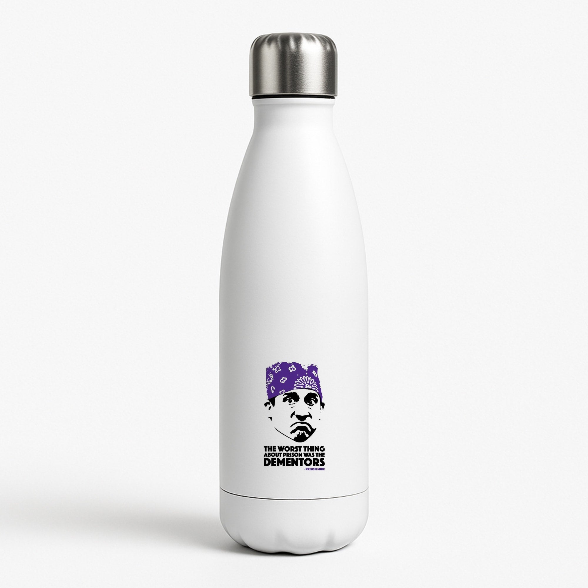 Prison Mike vs The Dementors White Water Bottle