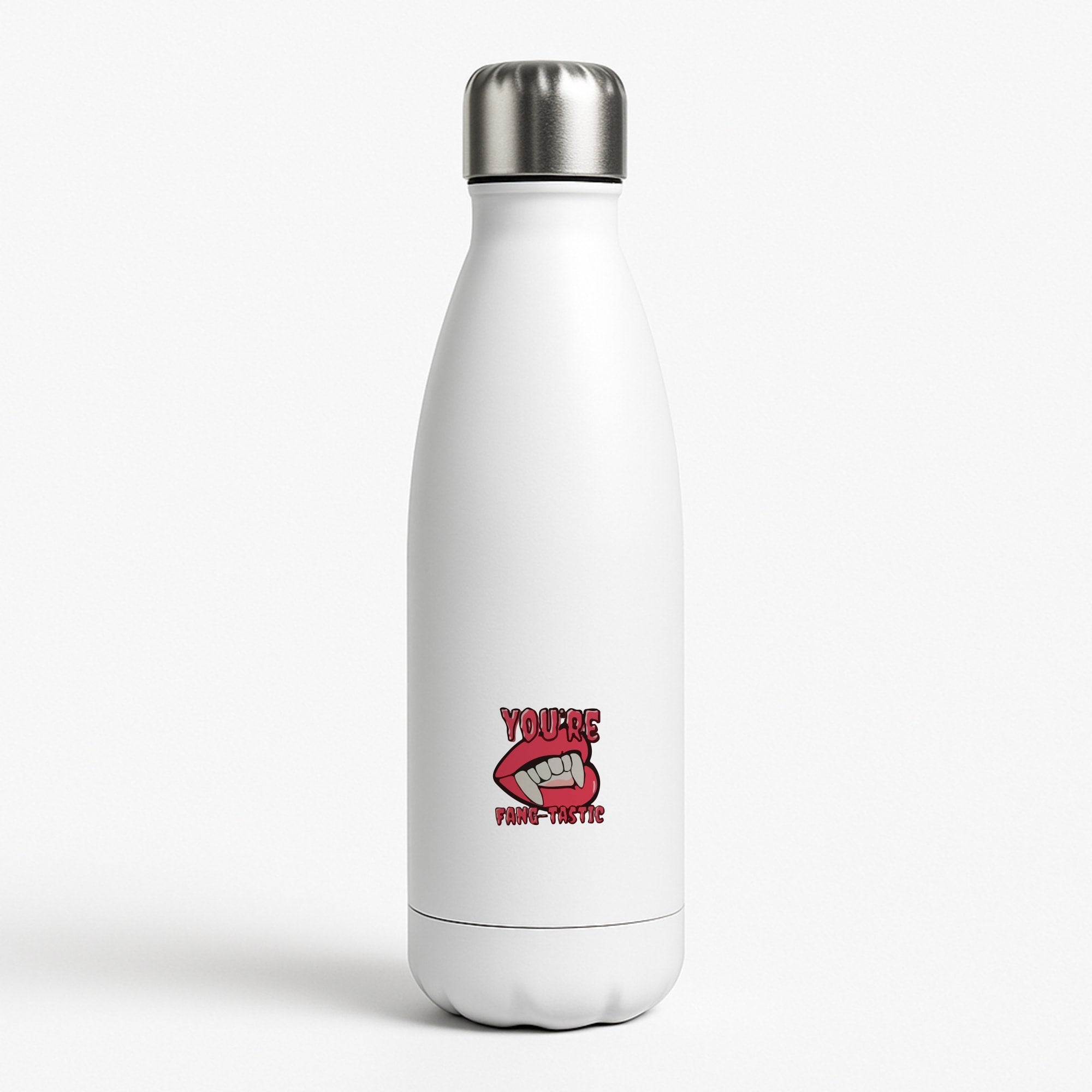 You're Fang-Tastic - Halloween White Water Bottle