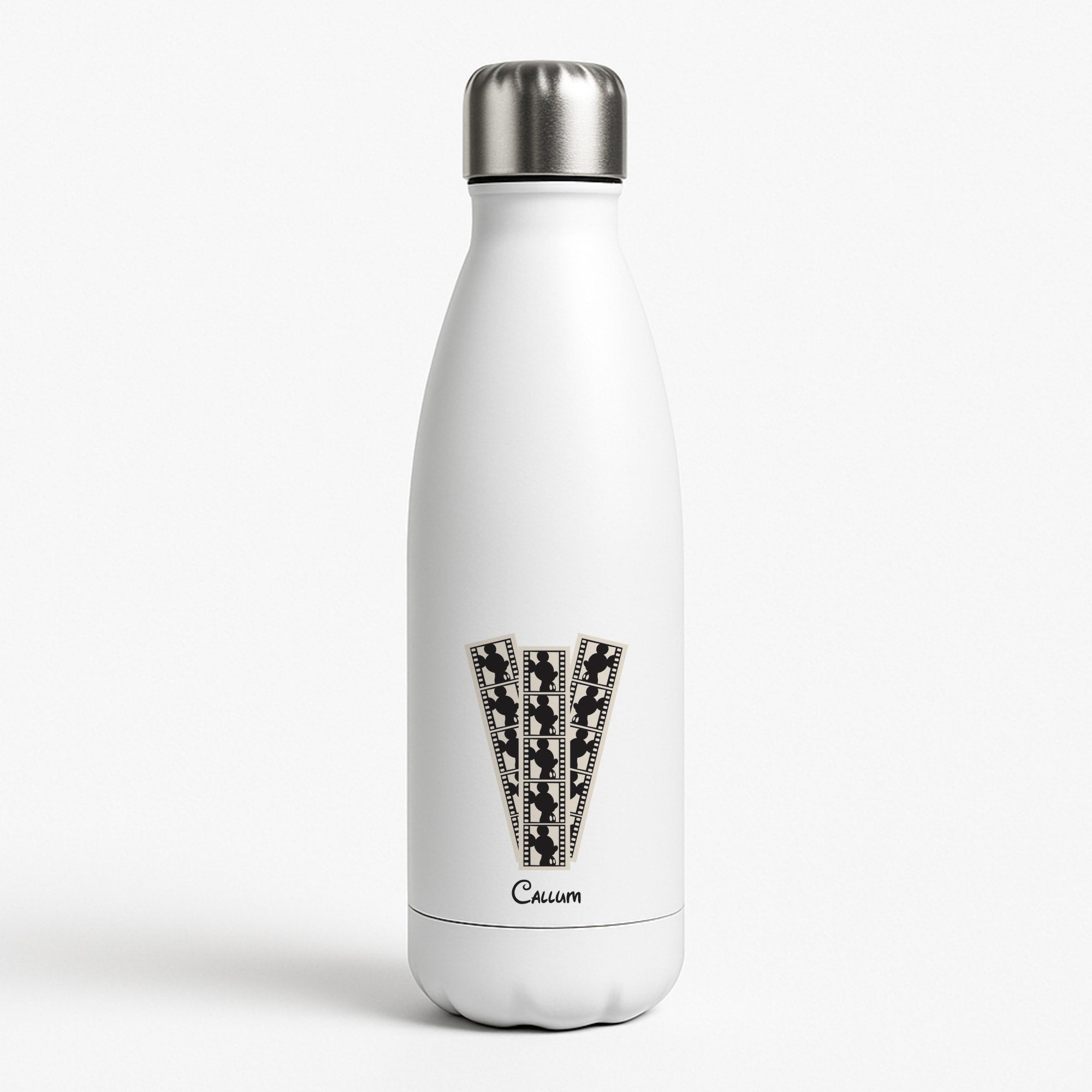 Micky Mouse - Personalised Fairytale White Water Bottle