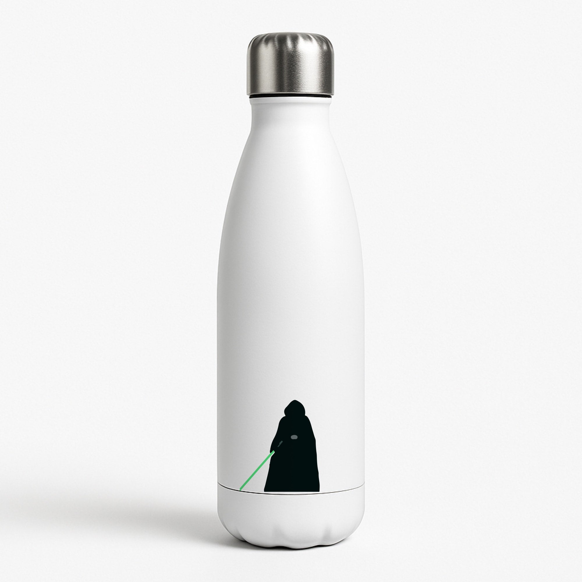 Darth Vader White Water Bottle