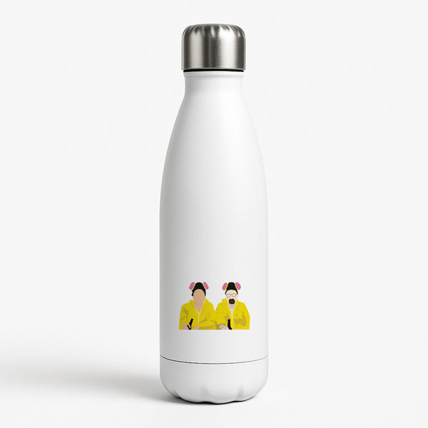 Walter And Jesse White Water Bottle