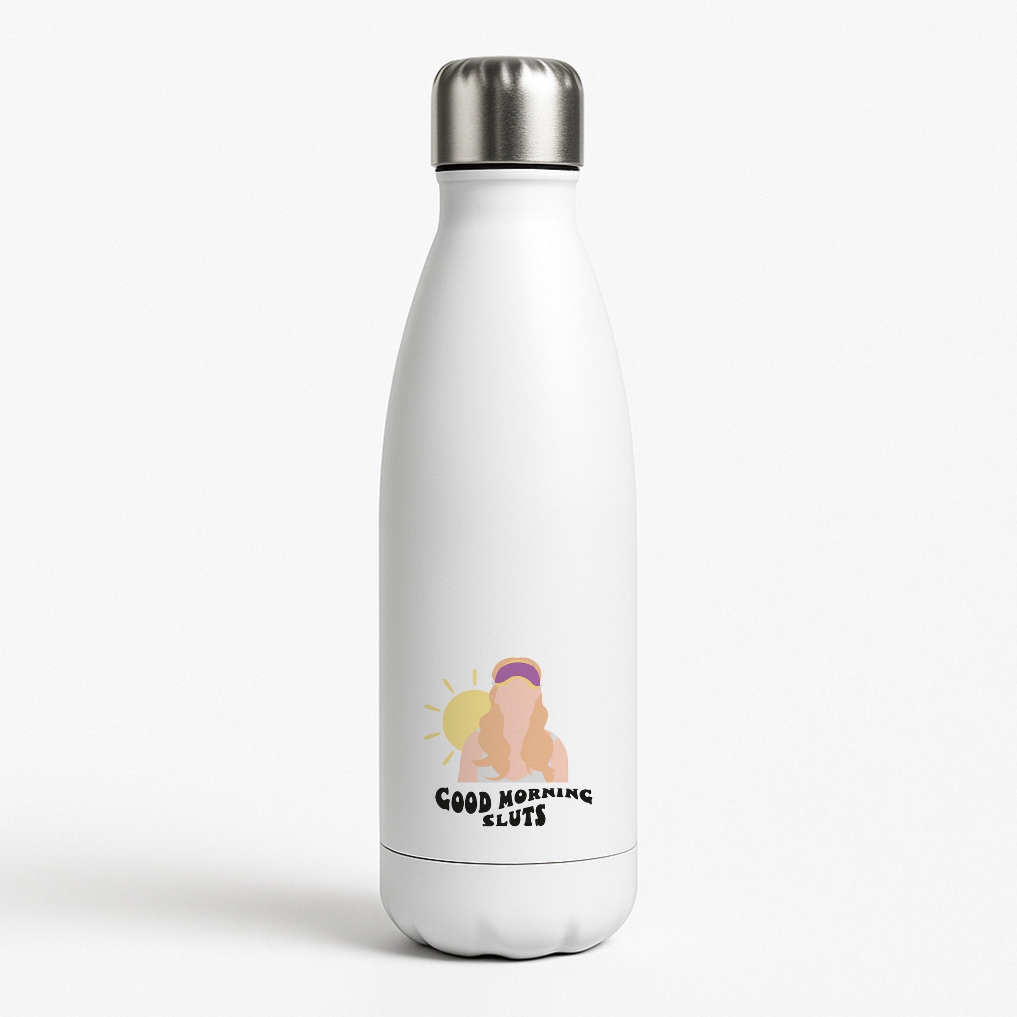 Good Morning - Halloween Queens White Water Bottle
