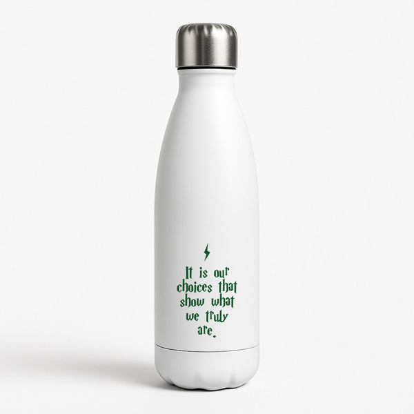 It Is Our Choices White Water Bottle