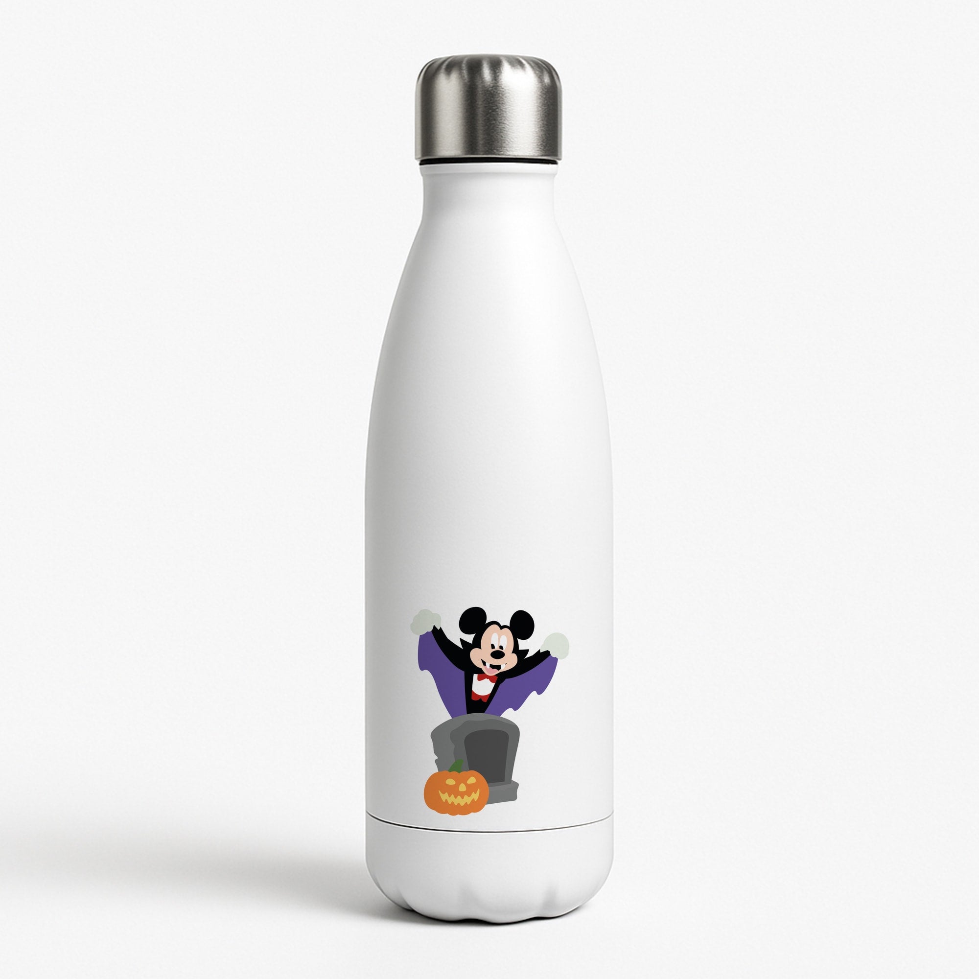 Vampire Mouse Halloween White Water Bottle