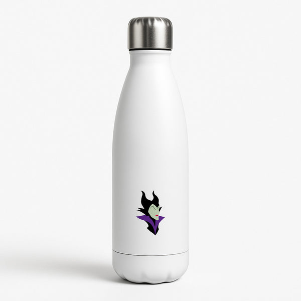 Maleficent White Water Bottle