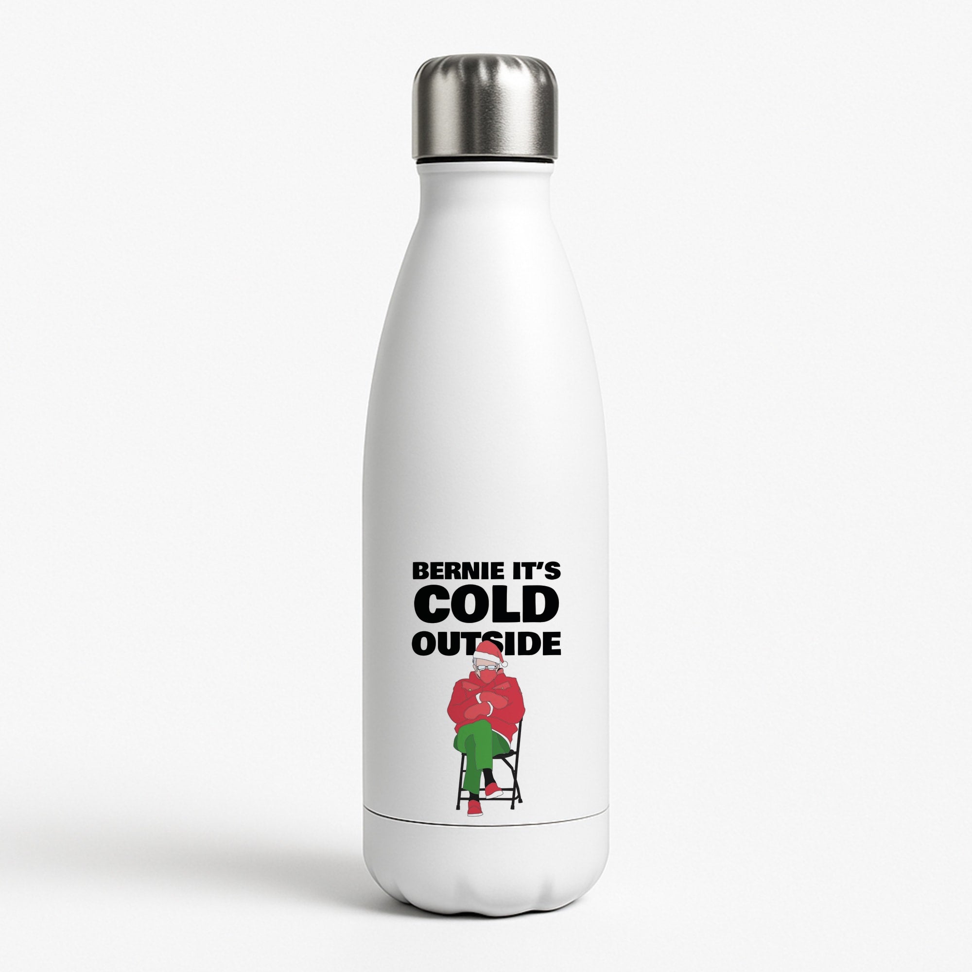 Bernie It's Cold Outside Water Bottle