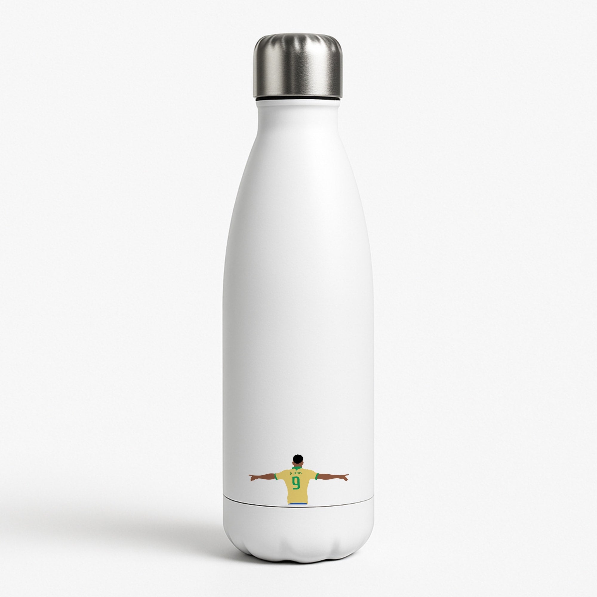 Jesus - Football White Water Bottle