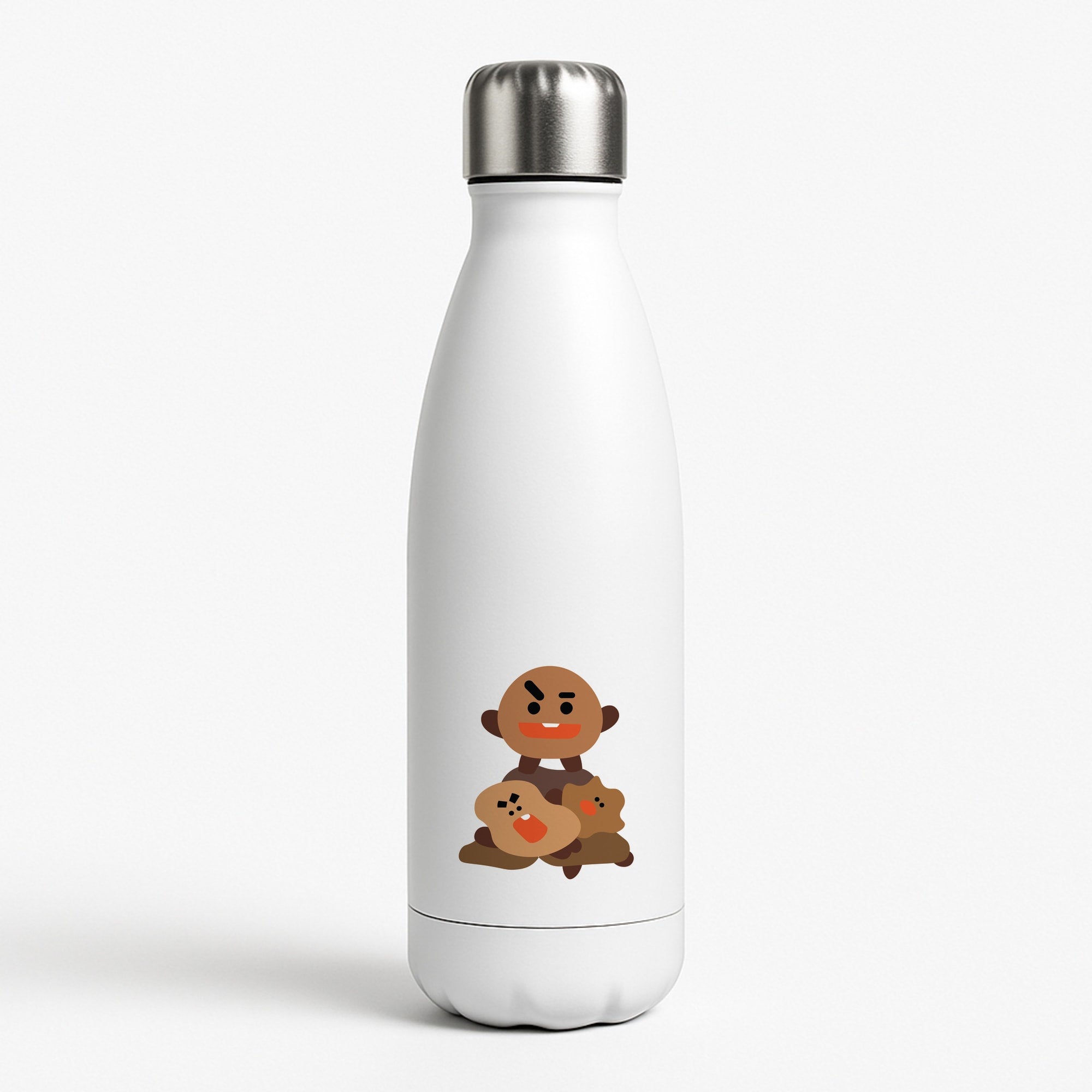 Shooky 21 - K Pop White Water Bottle