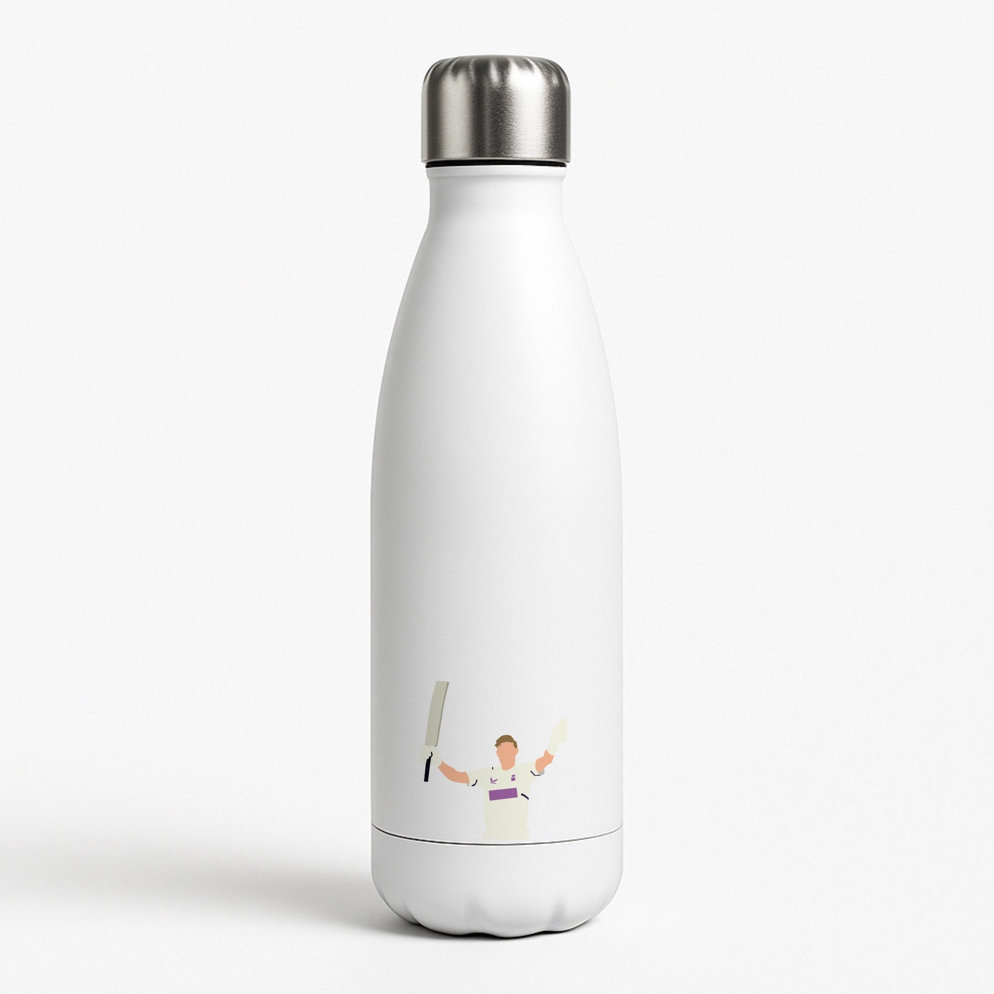 Root - Cricket White Water Bottle