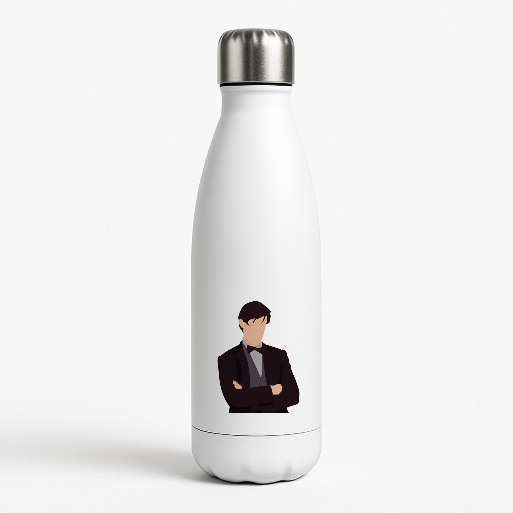 Matt Smith White Water Bottle