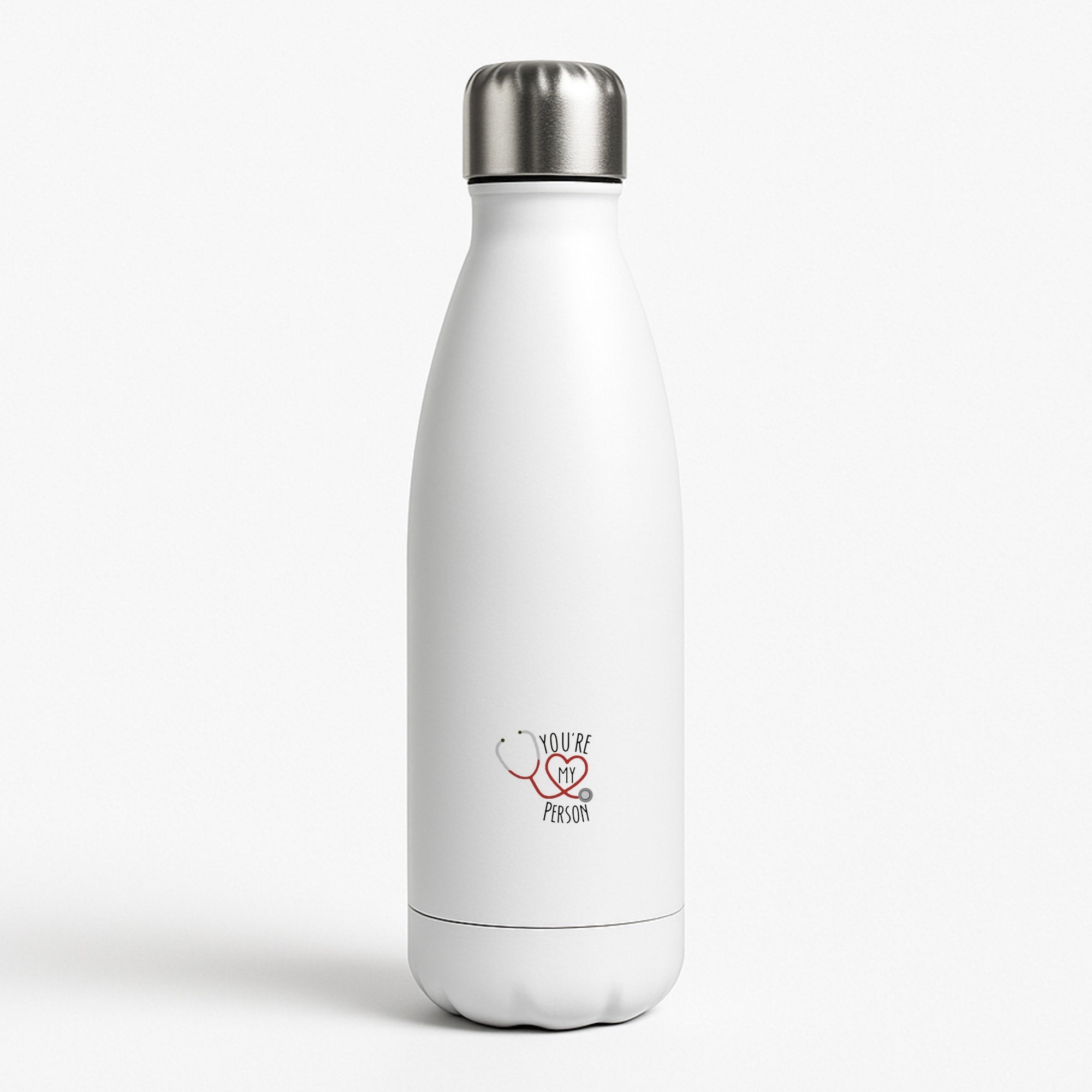 You're My Person - Grey's White Water Bottle