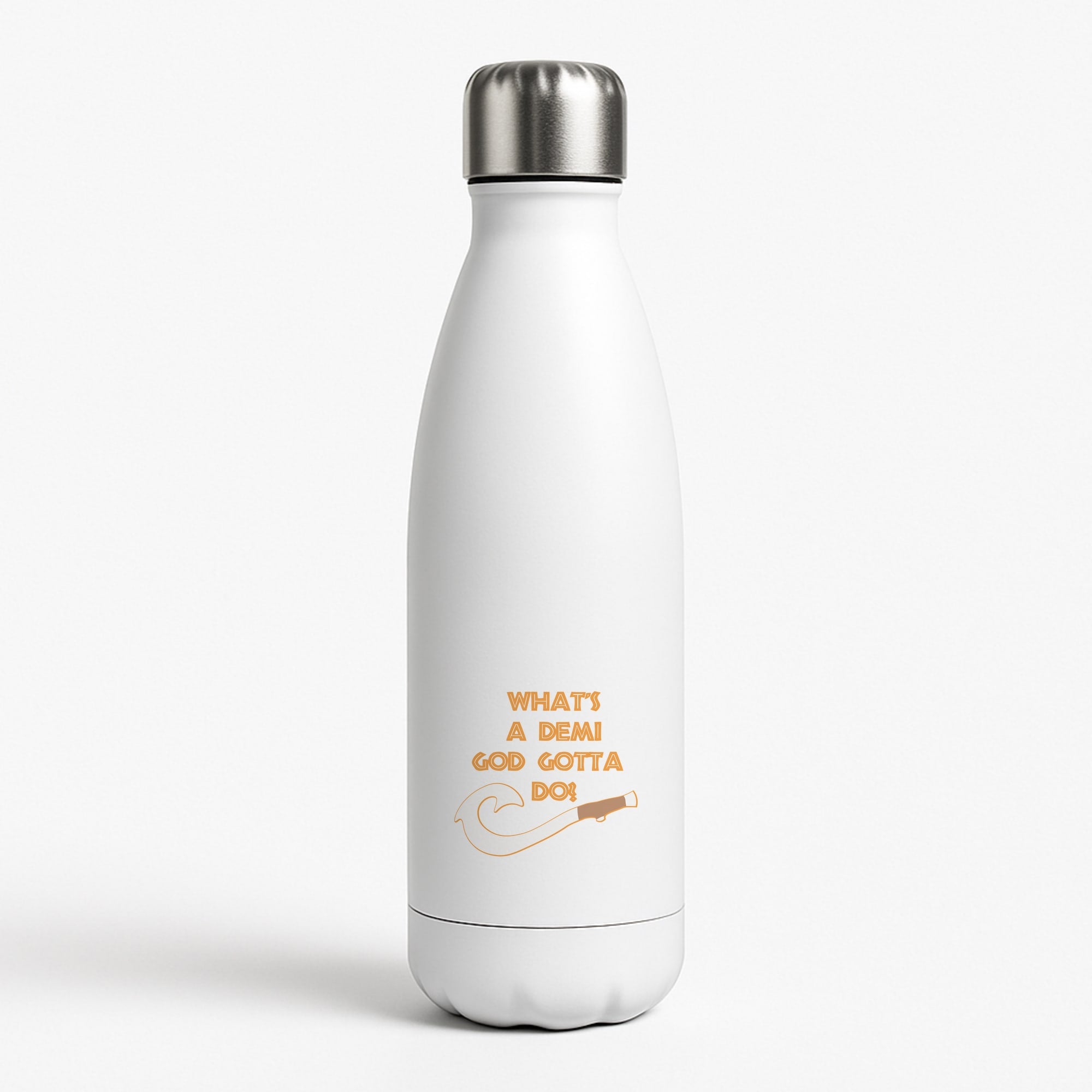 What's A Demi God White Water Bottle