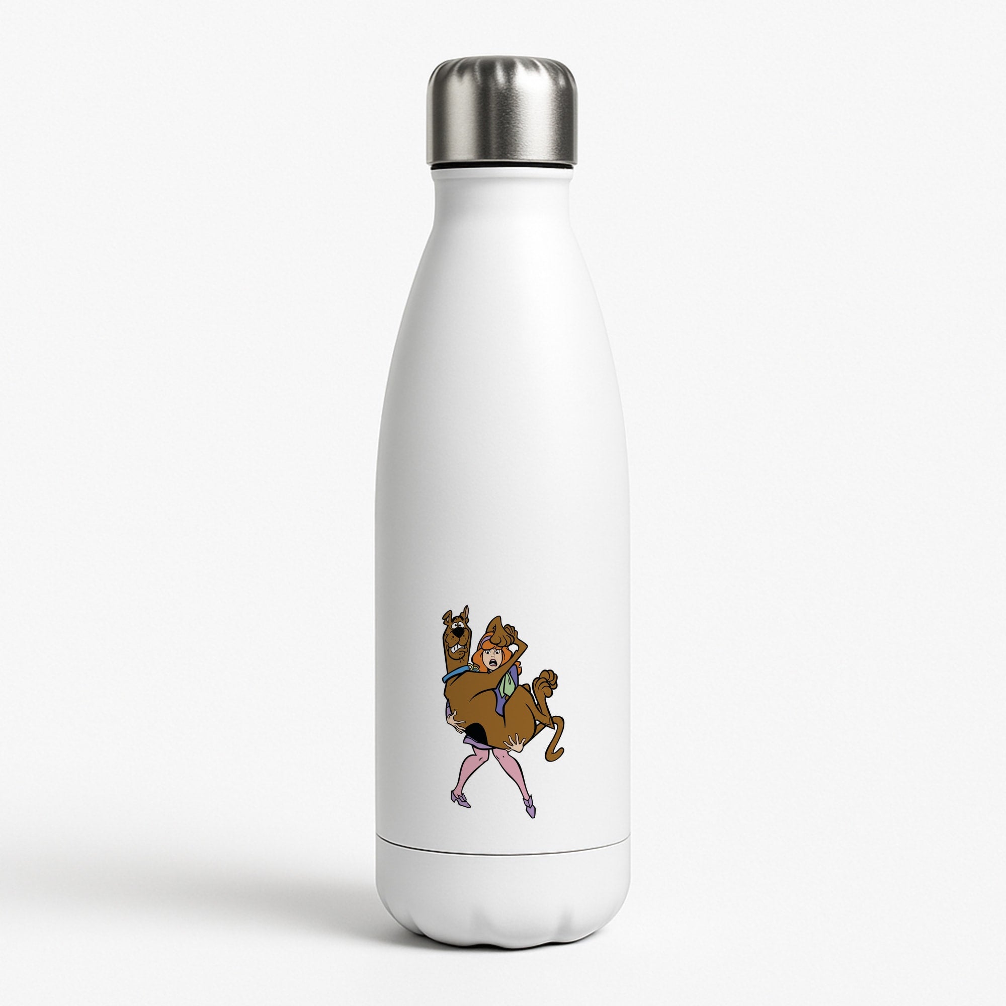 Scared - Scoob White Water Bottle