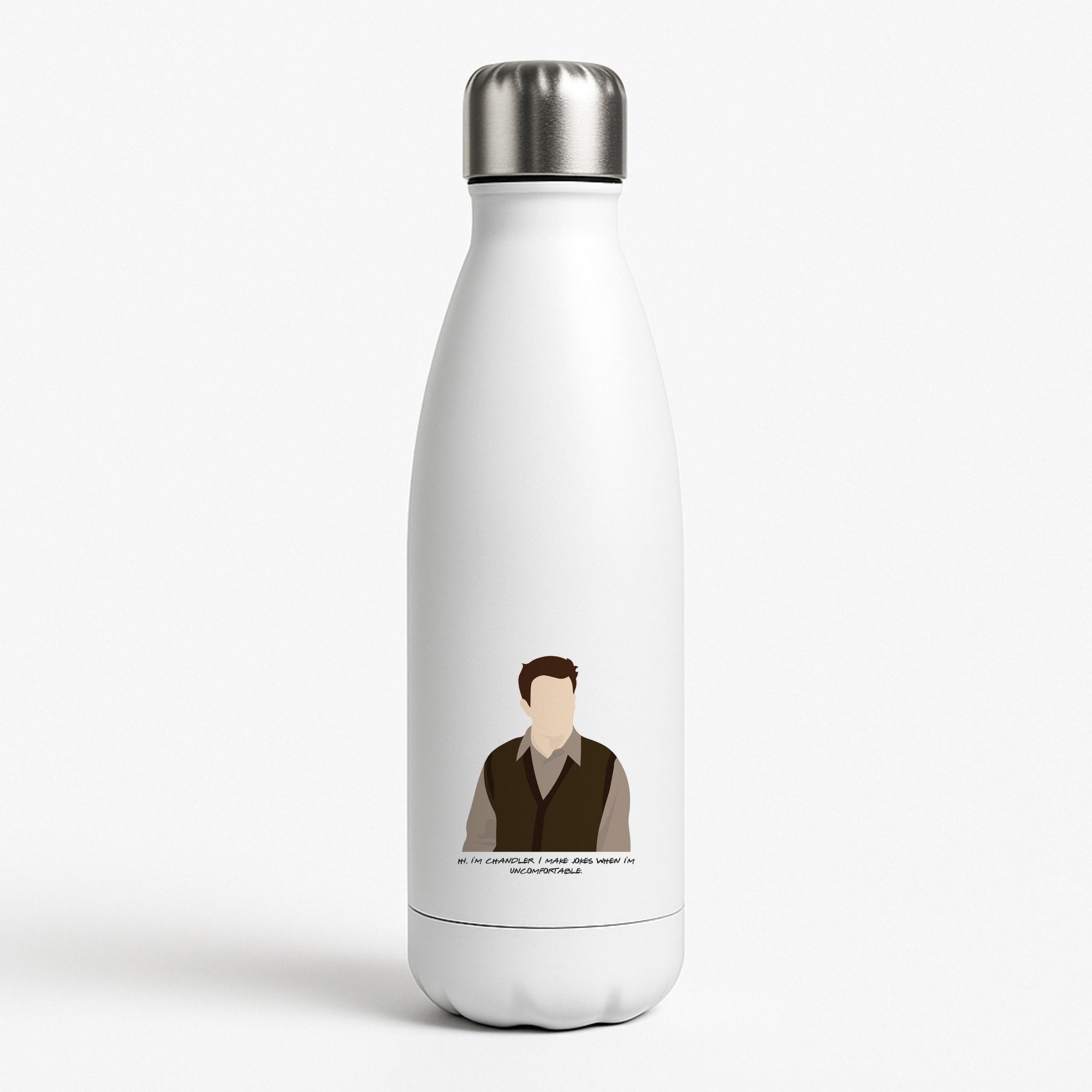 Hi, I'm Chandler White Water Bottle