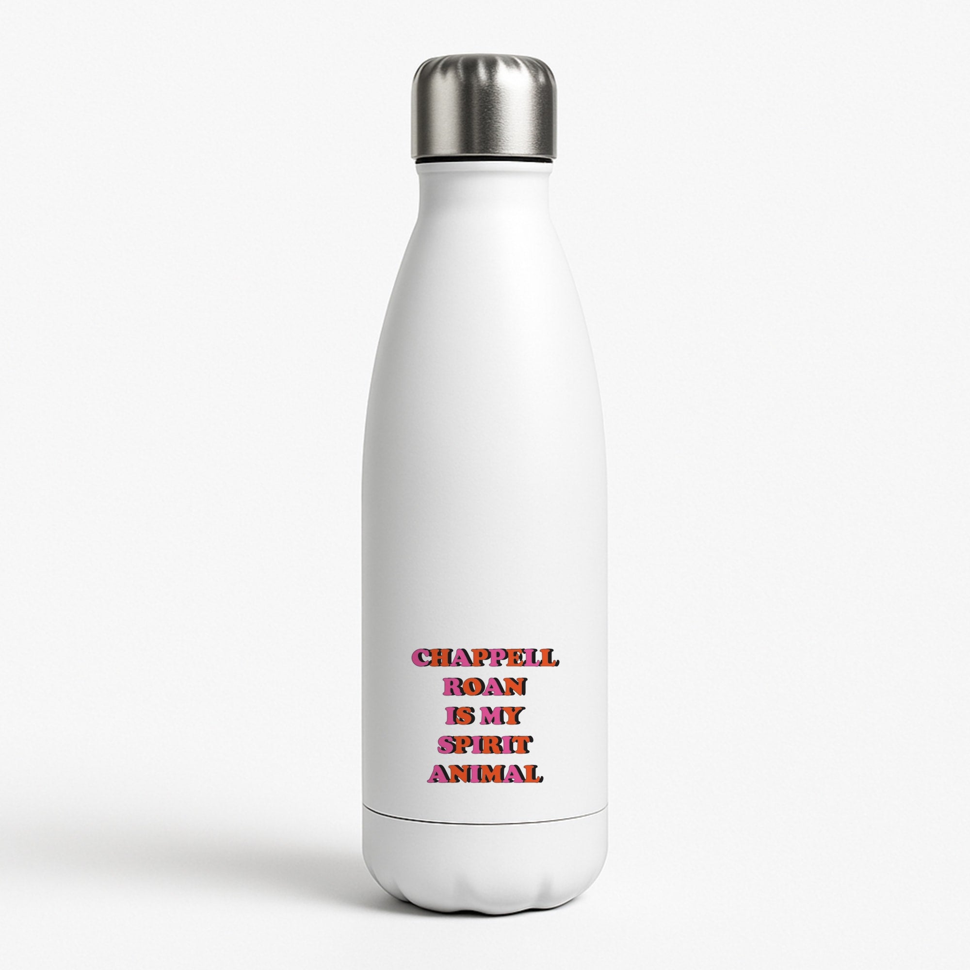 Chappell Is My Spirit Animal White Water Bottle