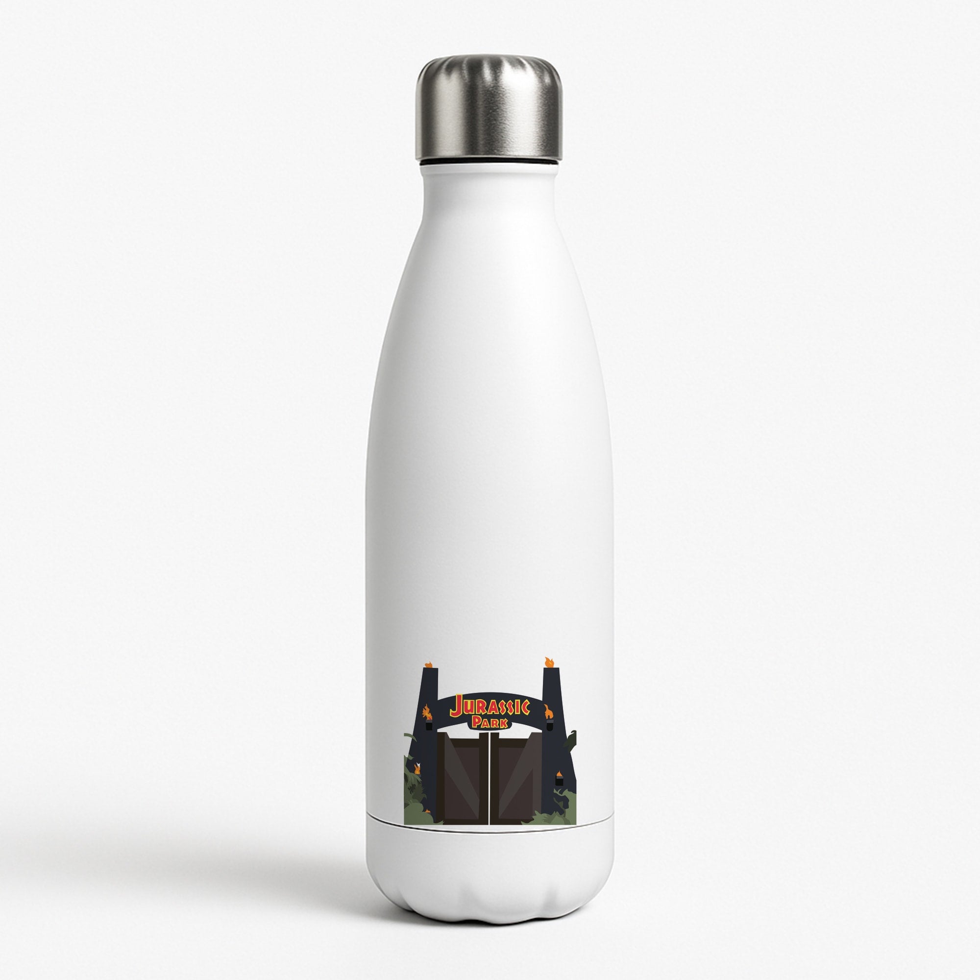 The gate - Dinosaur Park White Water Bottle