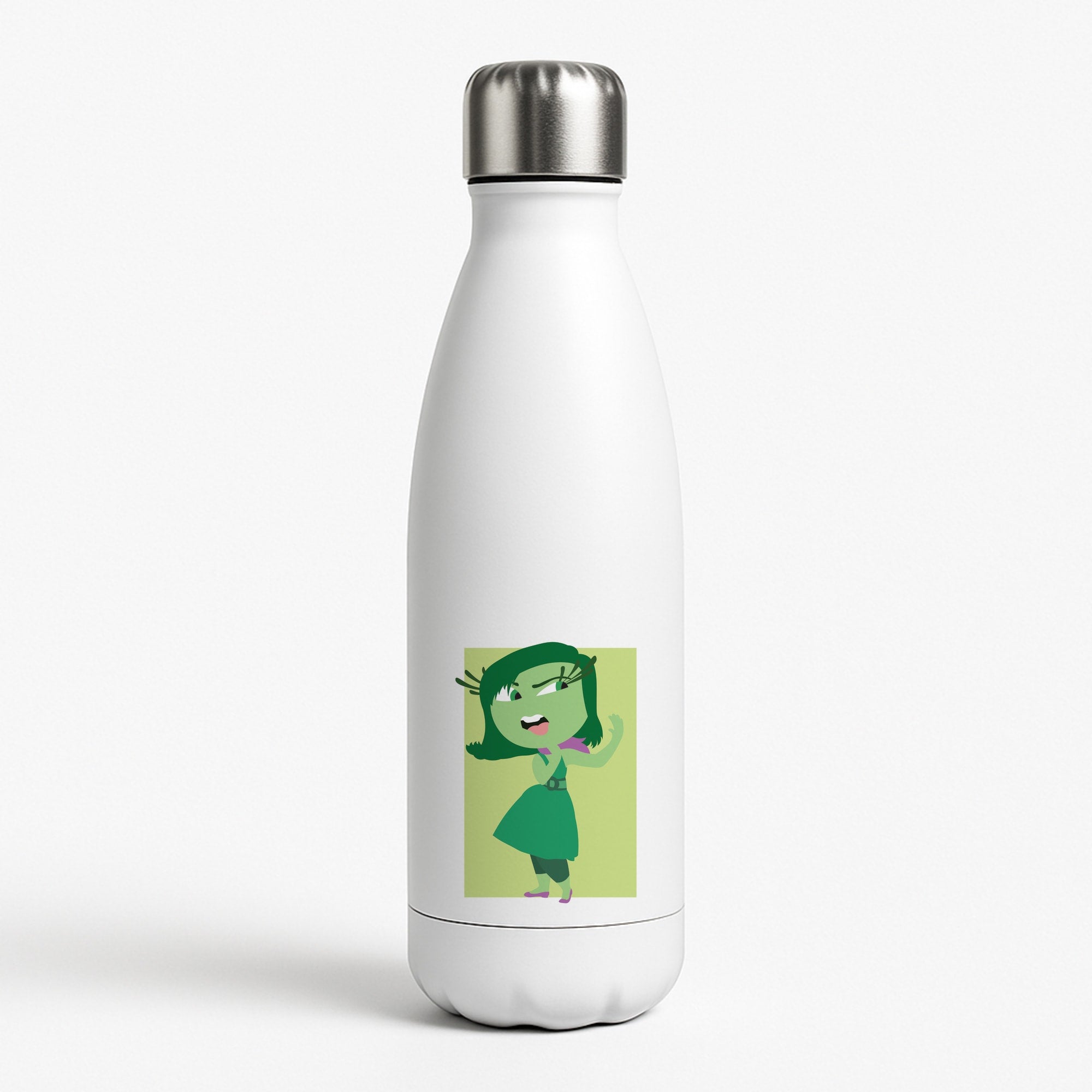 Disgust - Inside Out White Water Bottle