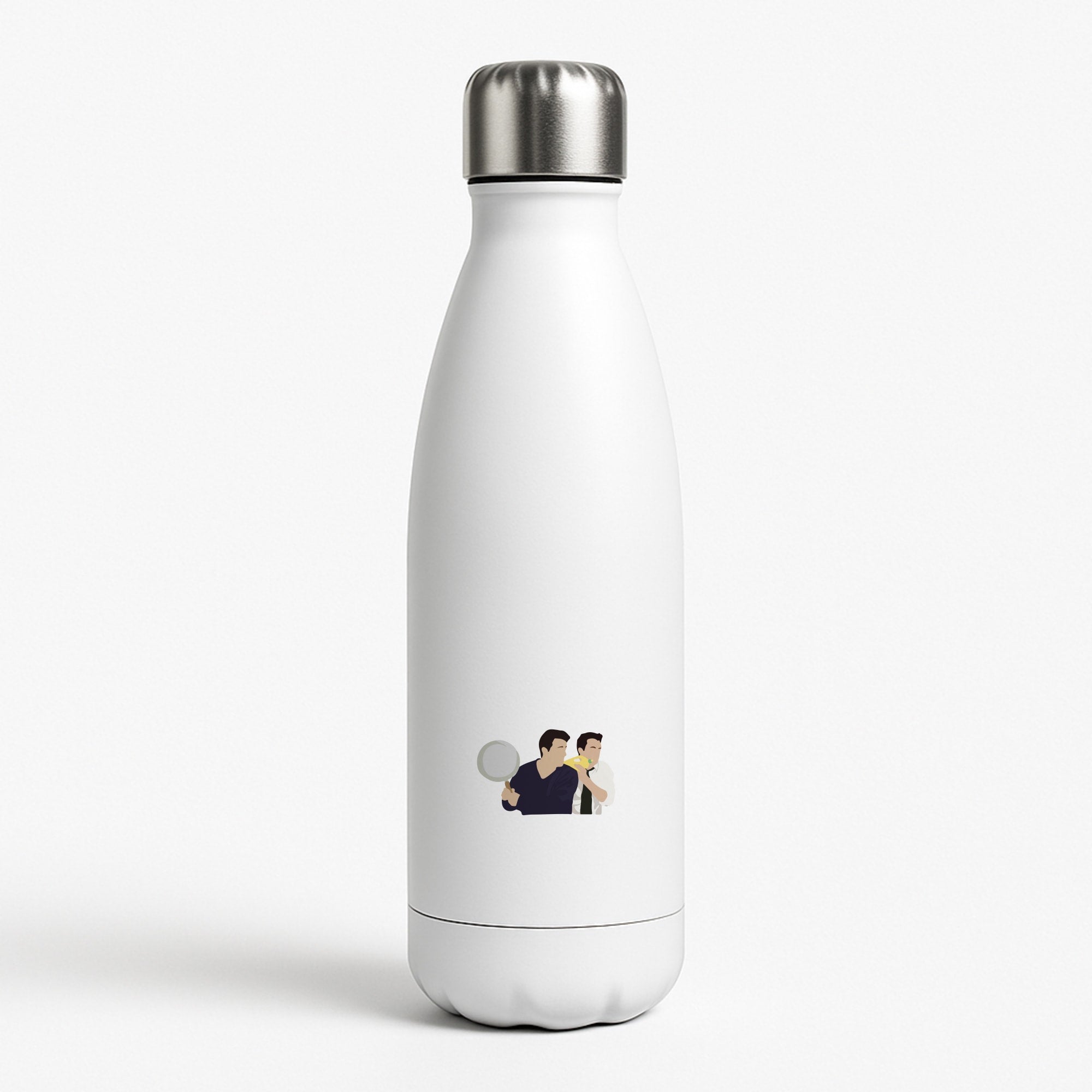 Saucepan White Water Bottle