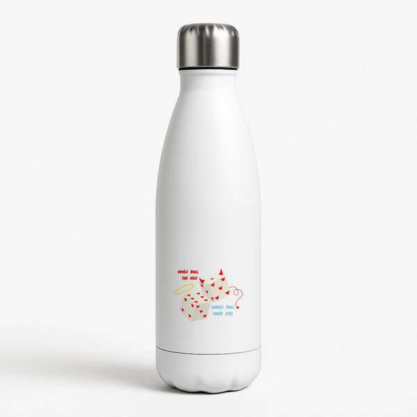 Devils Roll The Dice - Taylor White Water Bottle