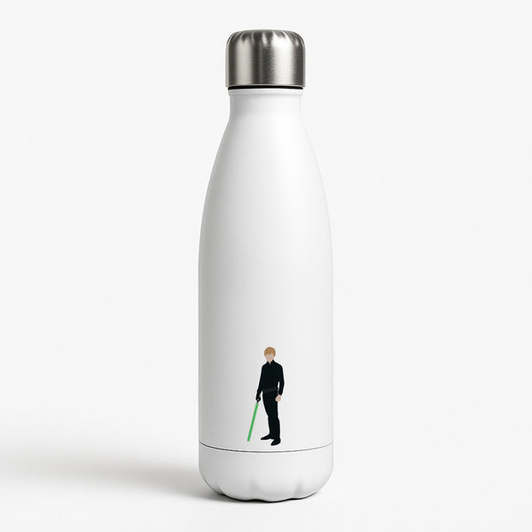 Skywalker Green Lightsaber White Water Bottle