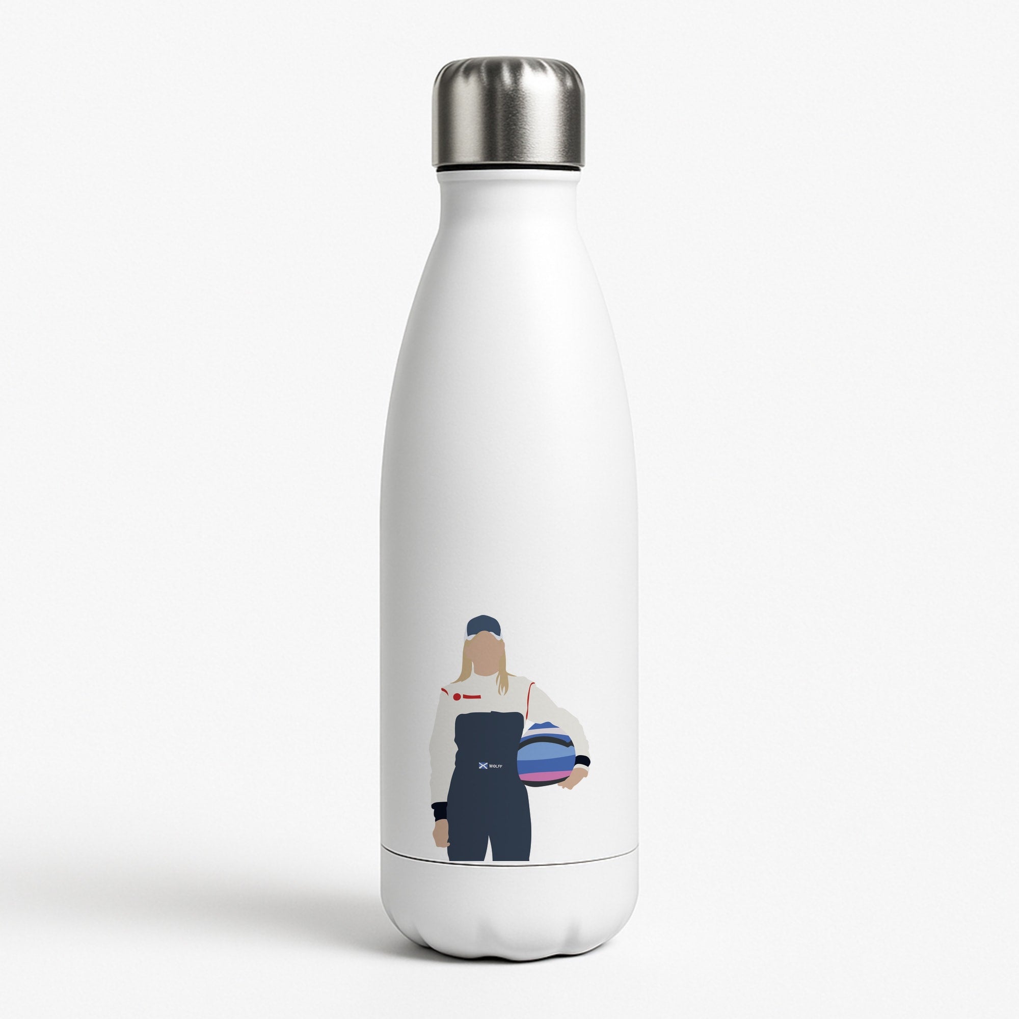 Wolf - F1 White Water Bottle