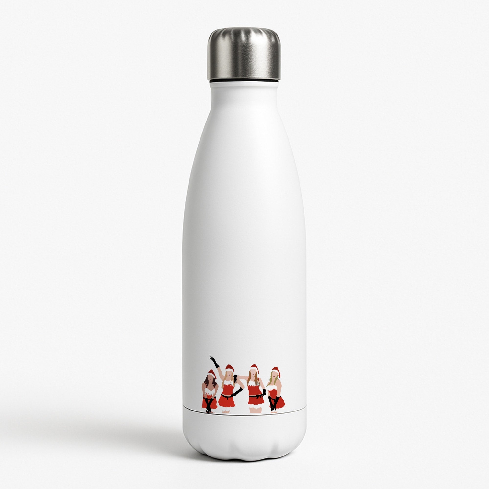 Meanies Christmas White Water Bottle