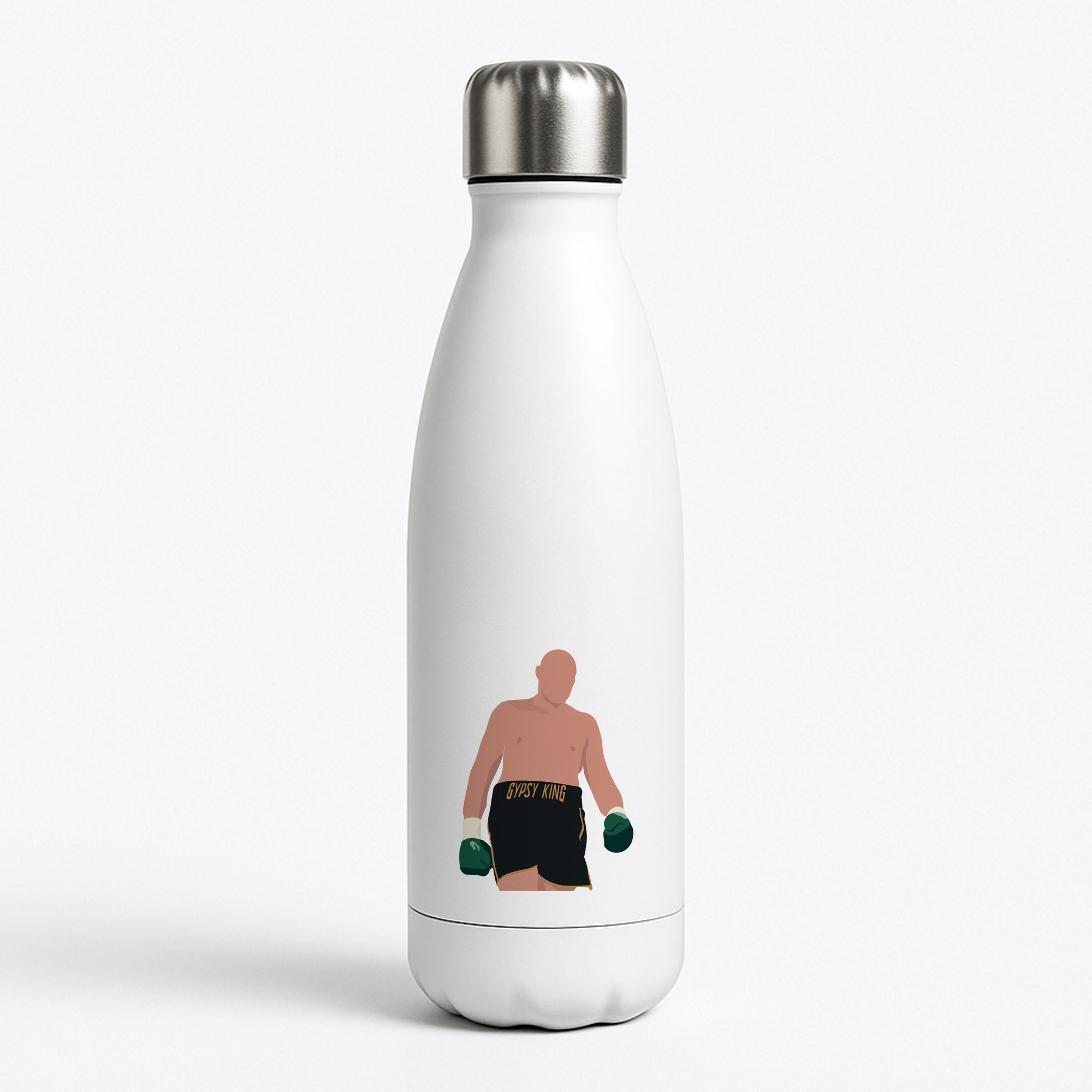 Fury - Boxing White Water Bottle
