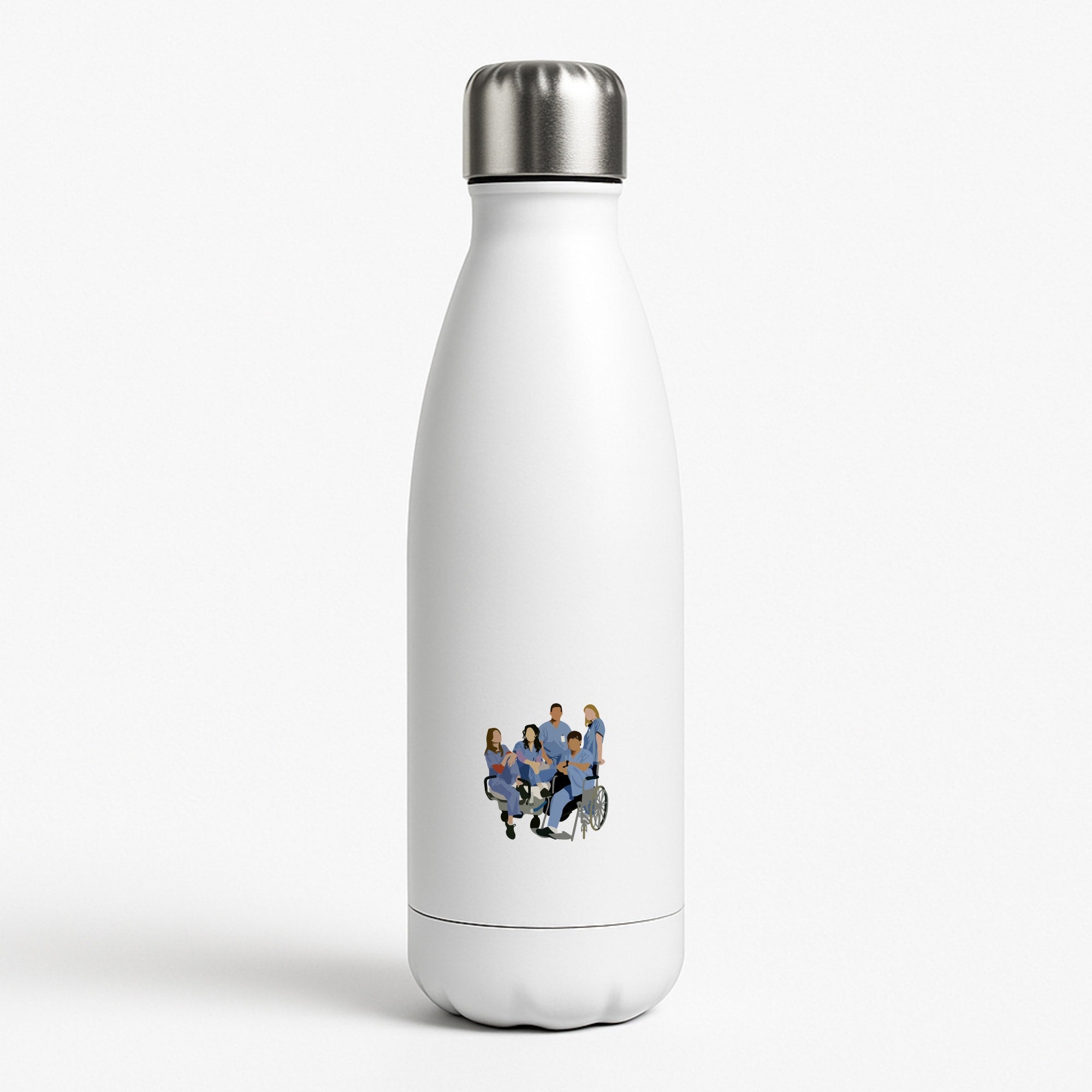 Greys Cast White Water Bottle