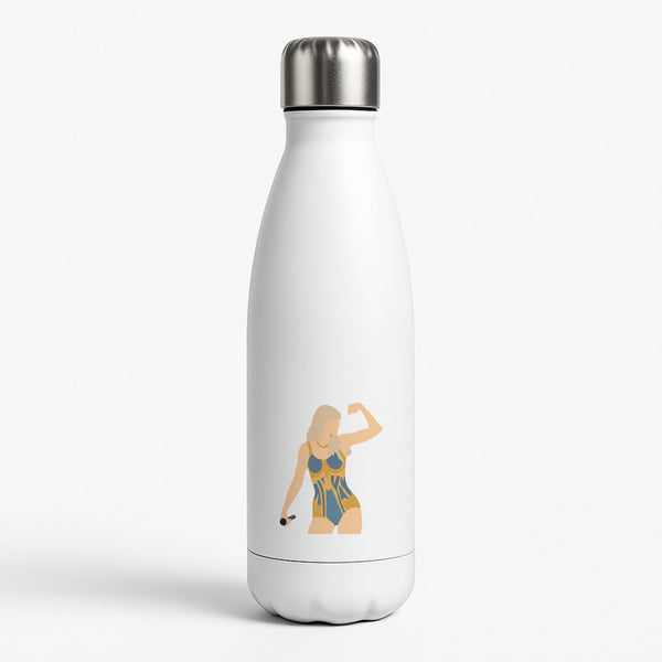 The Man - Taylor White Water Bottle