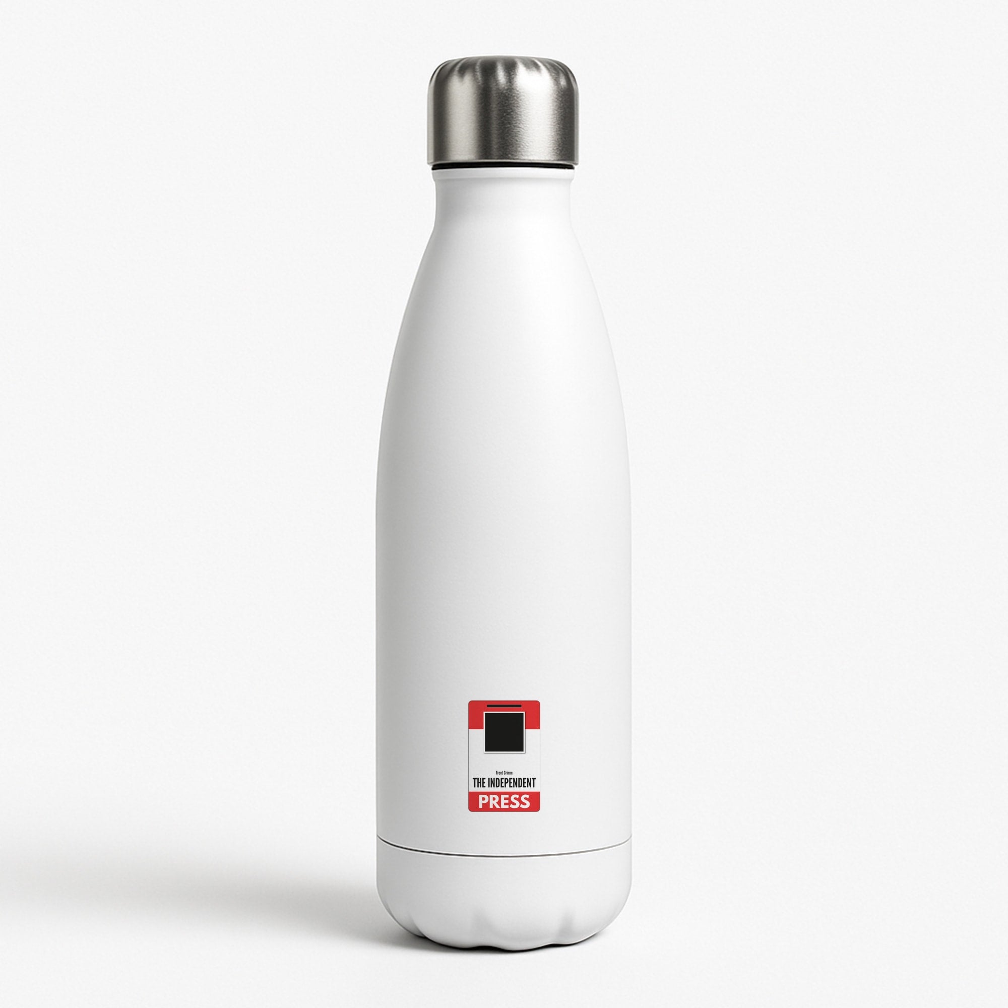 The Independent Press White Water Bottle