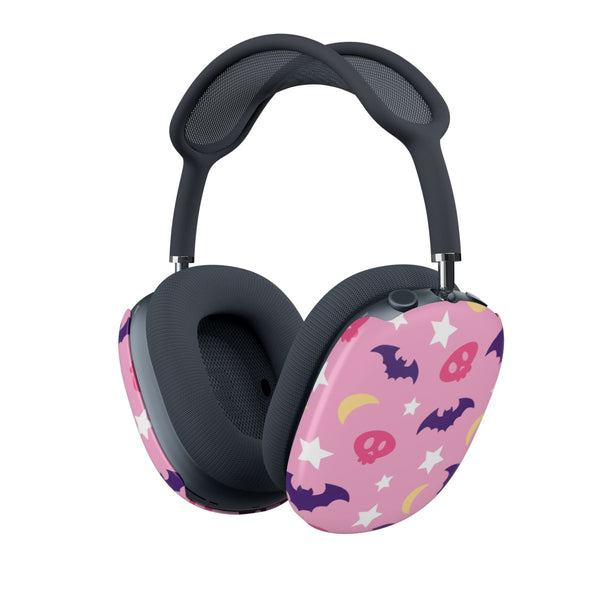 Skull, Bats And Stars Pattern AirPods Max Case