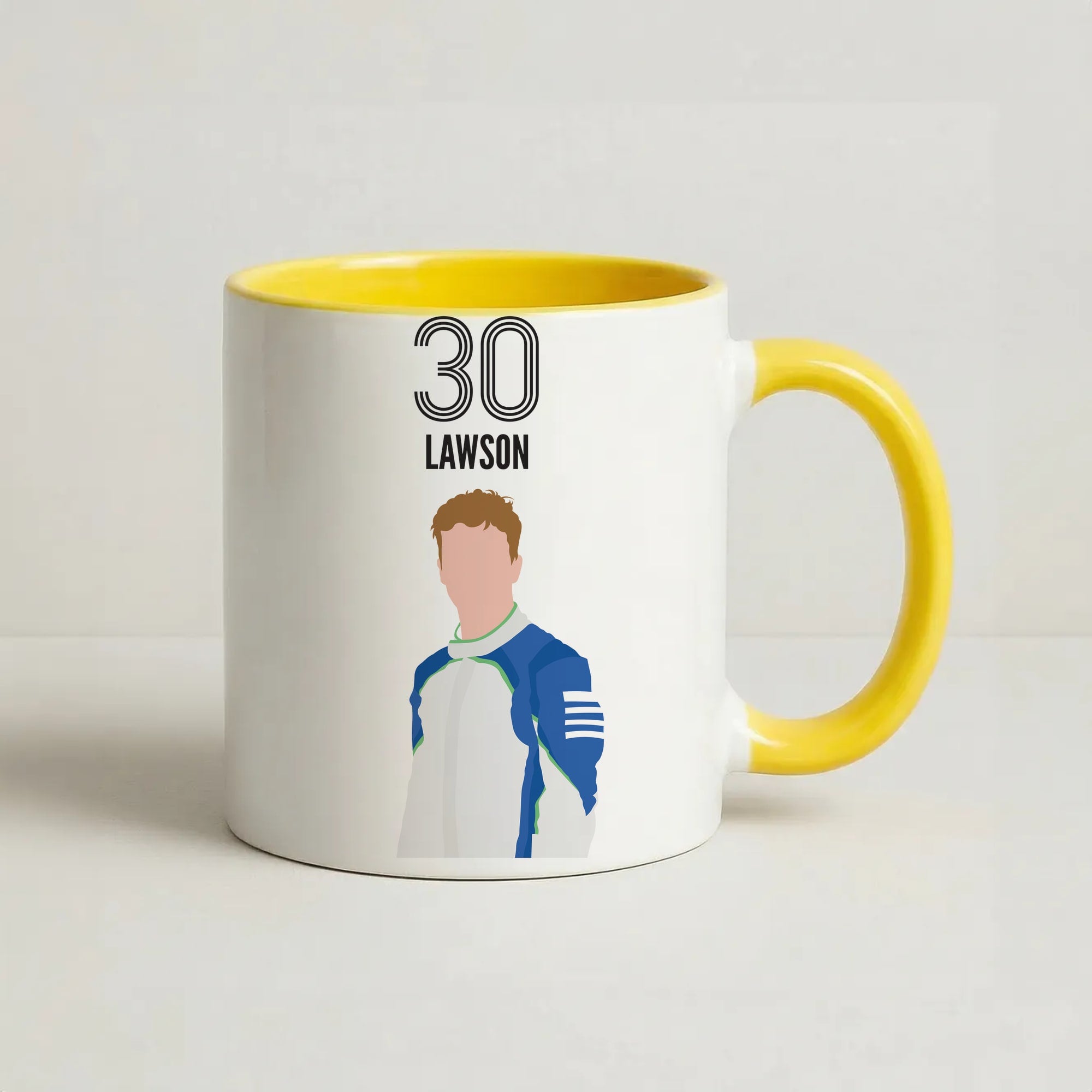 Lawson 2026 Coffee Yellow Mug