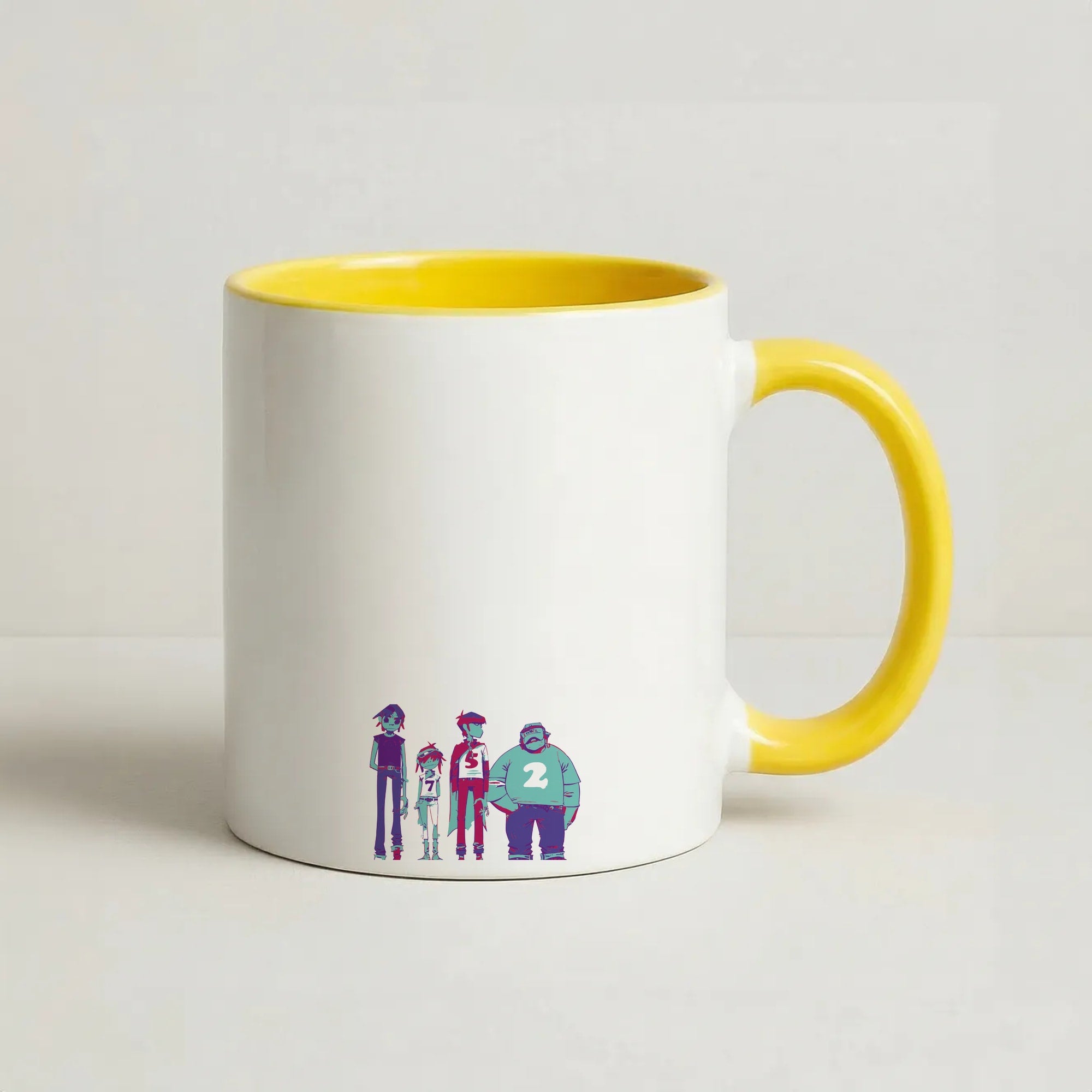 2,5,7 Coffee Yellow Mug