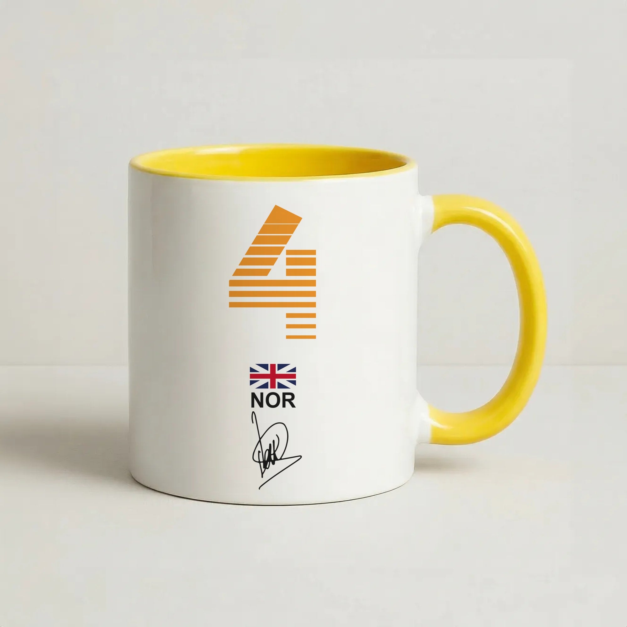 Norris - F1 Coffee Yellow Mug
