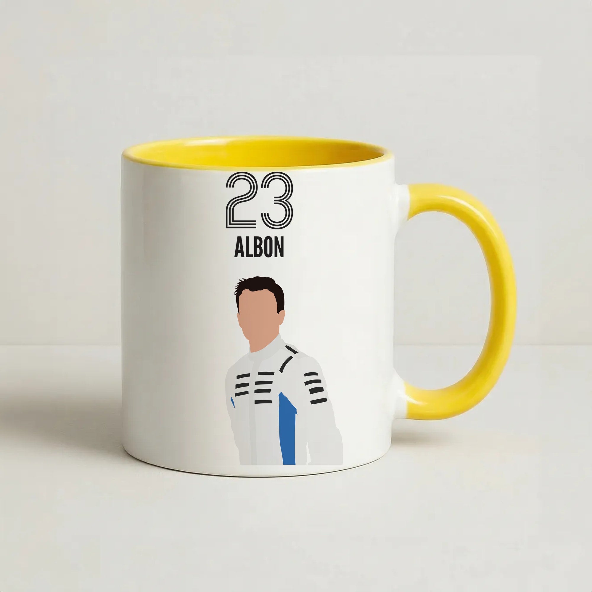 Albon 2026 Coffee Yellow Mug
