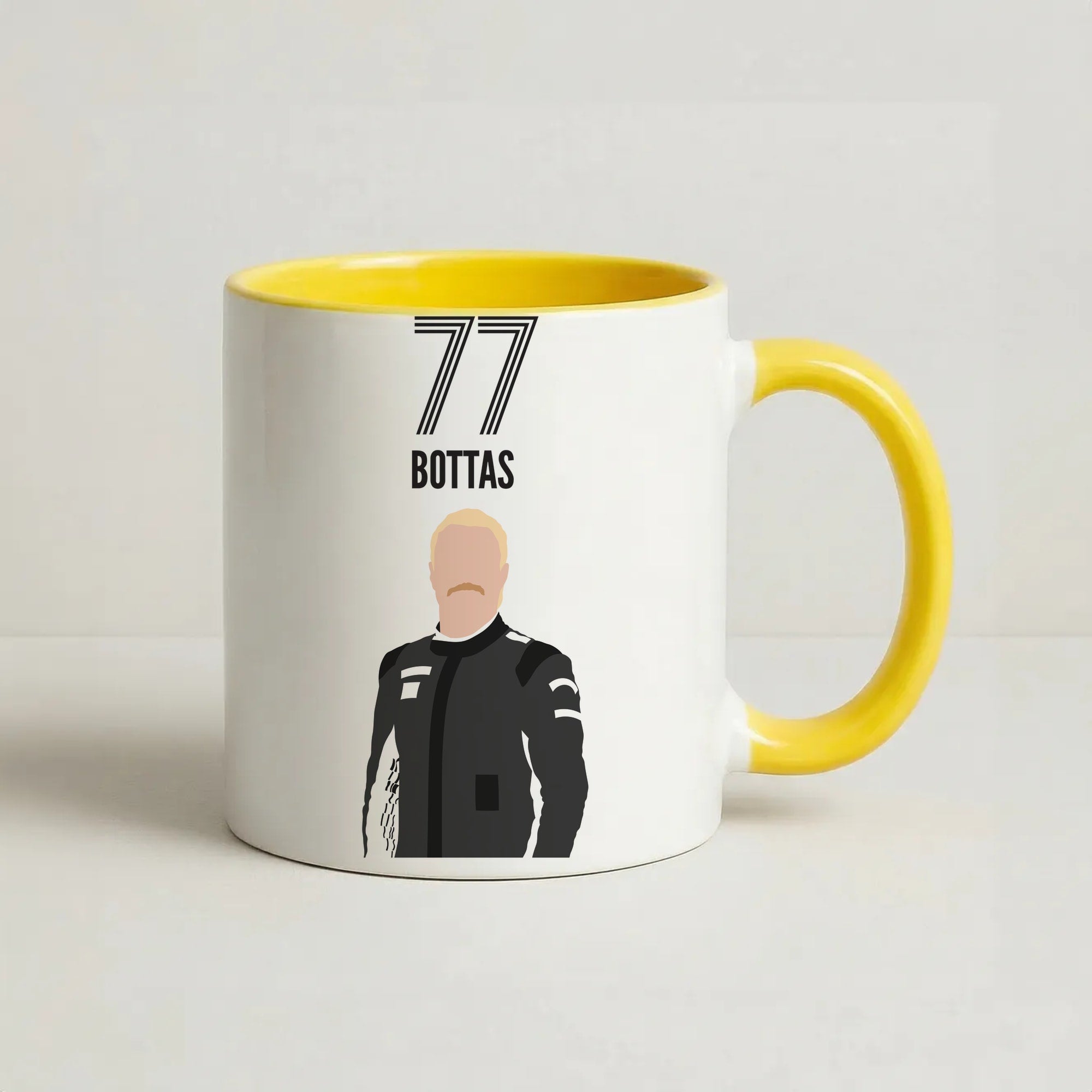 Bottas 2026 Coffee Yellow Mug