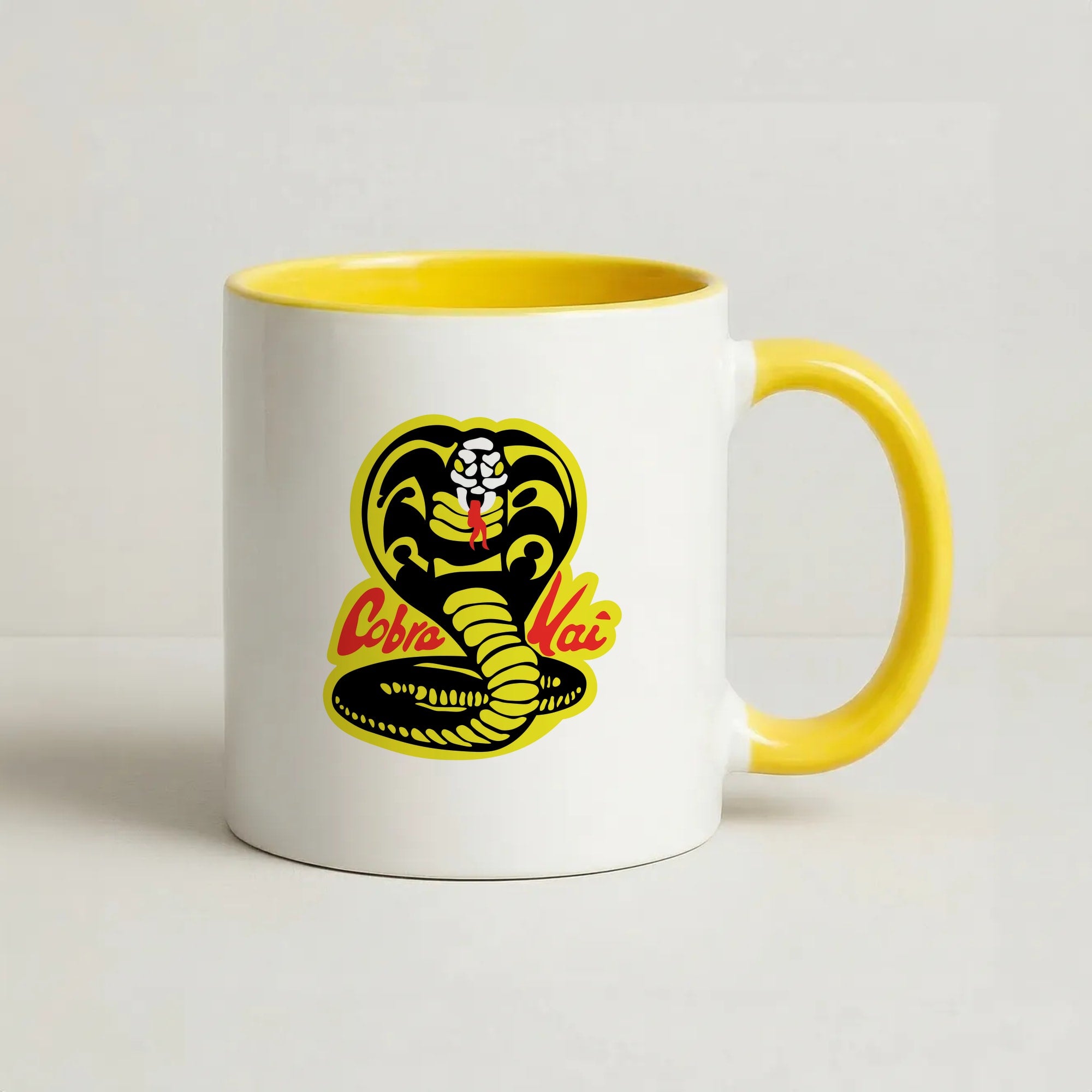 C Kai Logo Coffee Yellow Mug