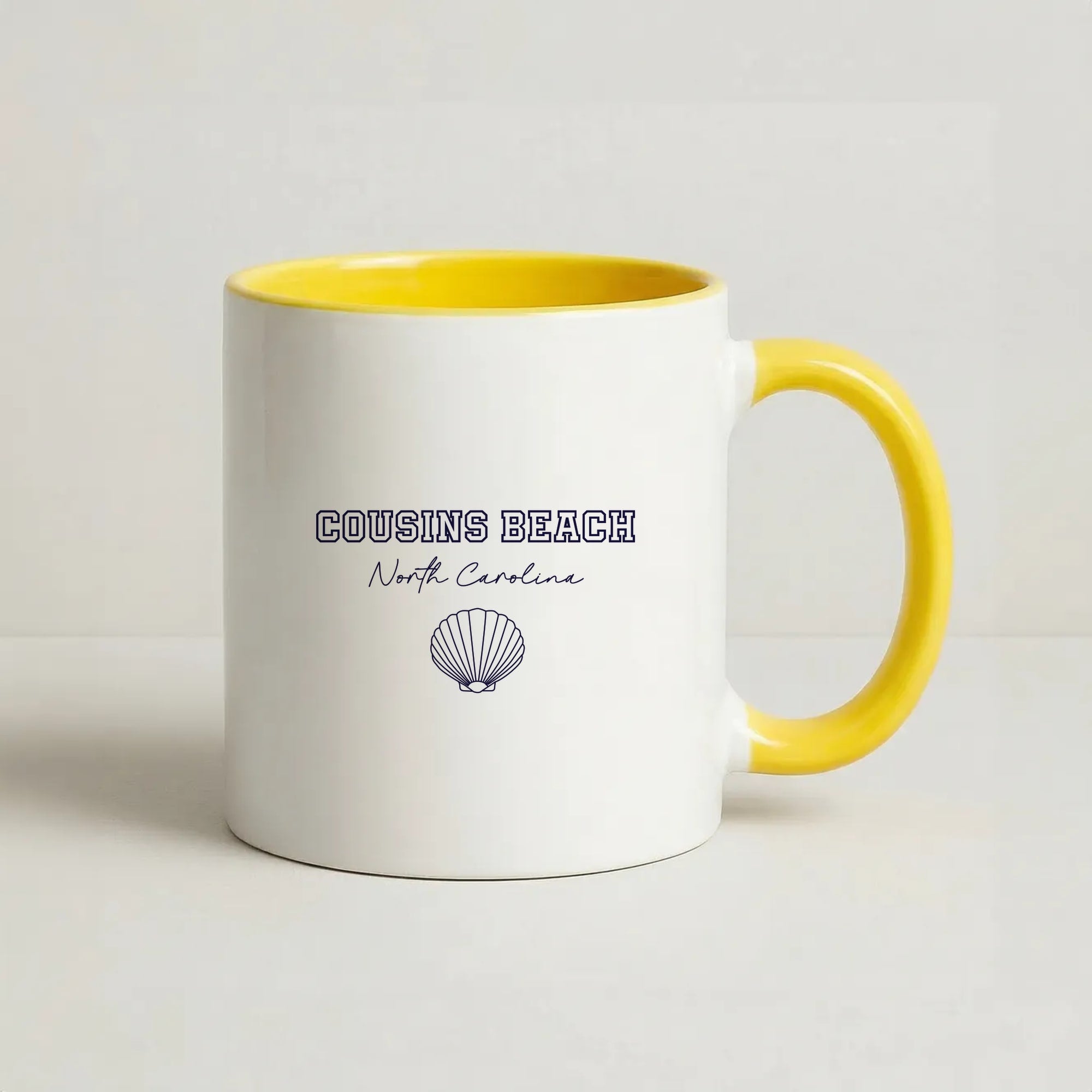 Cousins Beach - TSITP Coffee Yellow Mug