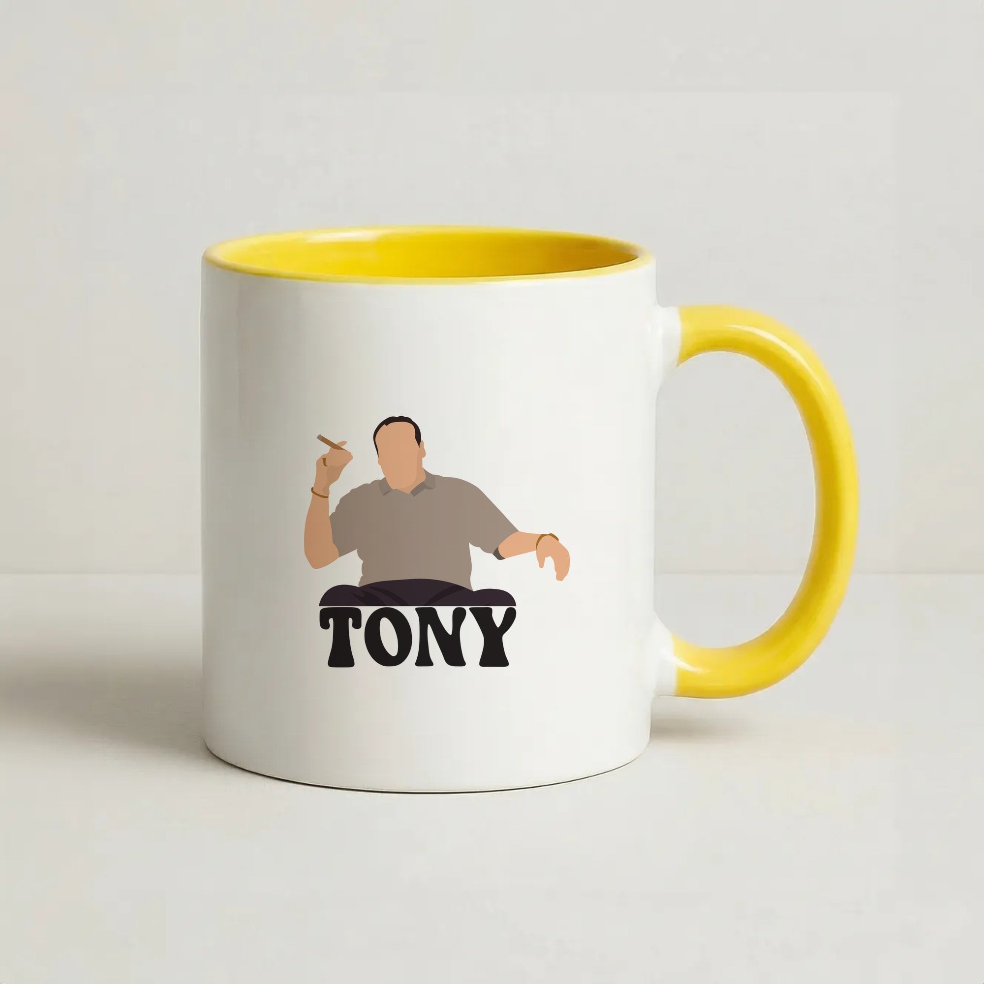 Tony Coffee Yellow Mug