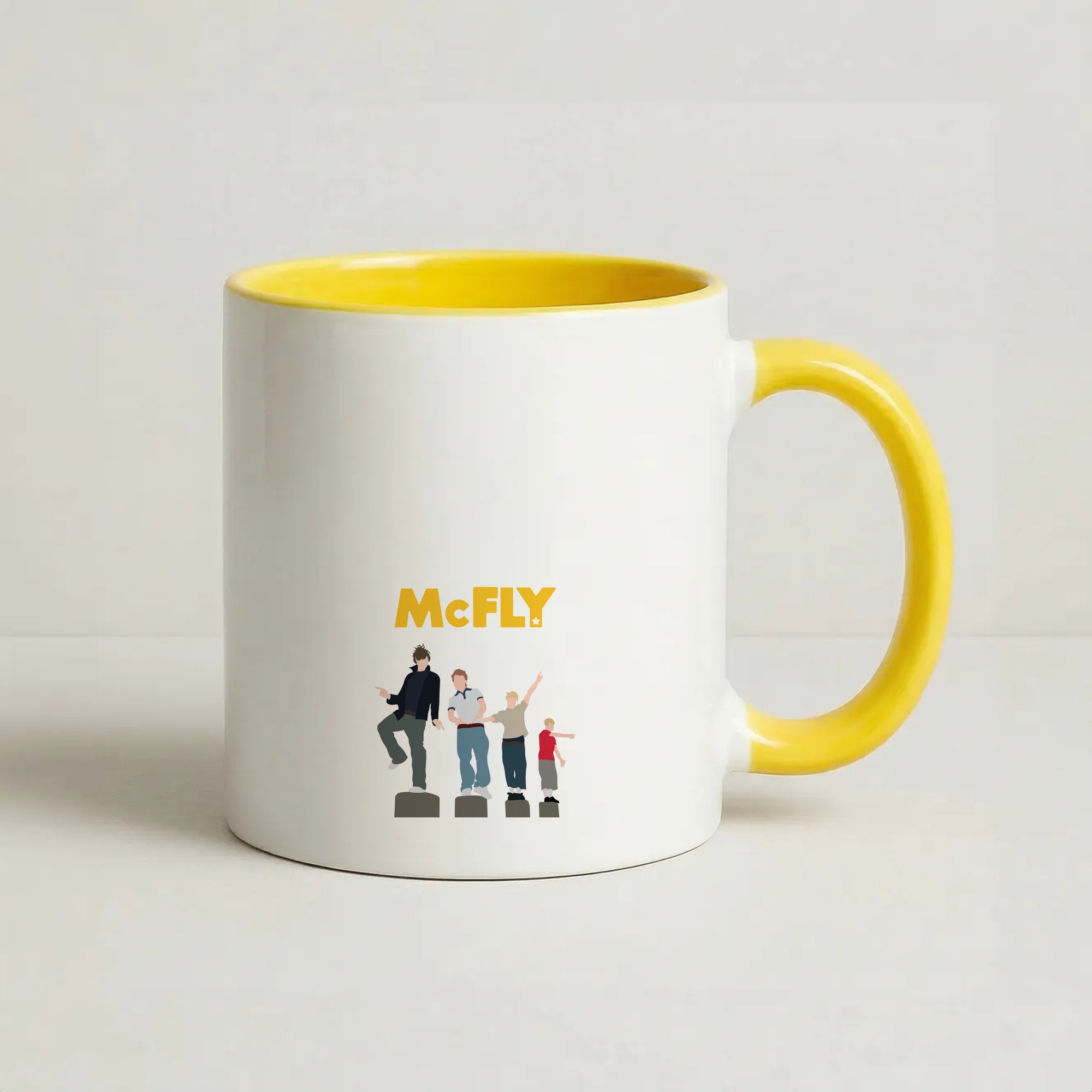 The Band - McBand Coffee Yellow Mug